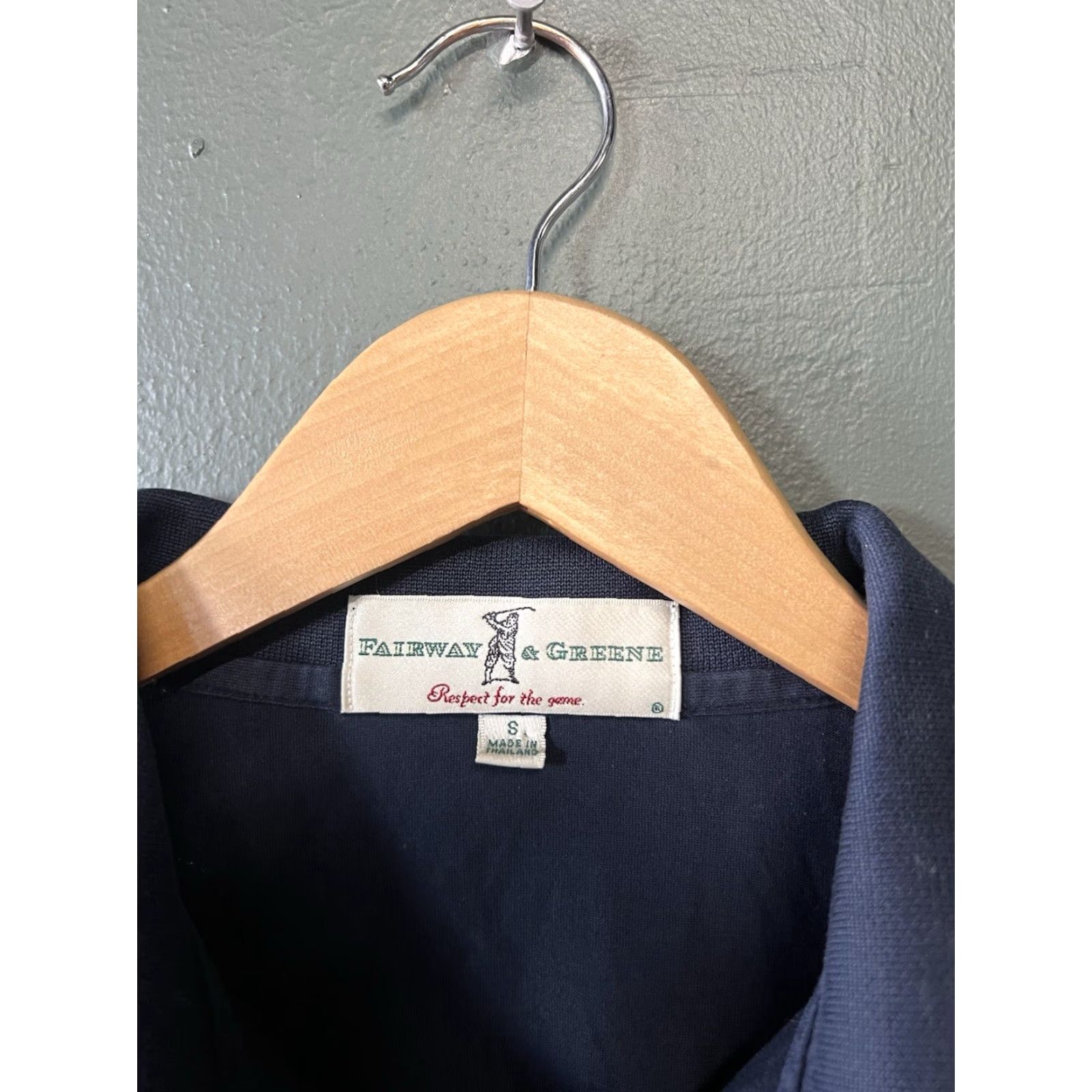 Vintage VINTAGE Fairway & Greene Mens Polo Shirt Golf Blue Short Sleeve Mauna Lani Size S Size US S / EU 44-46 / 1 - 3 Thumbnail