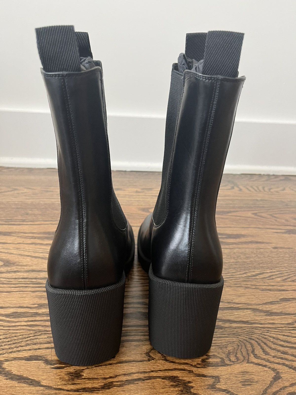 Burberry Burberry Leather Stride Chelsea Boots Size US 8.5 / IT 38.5 - 13 Thumbnail