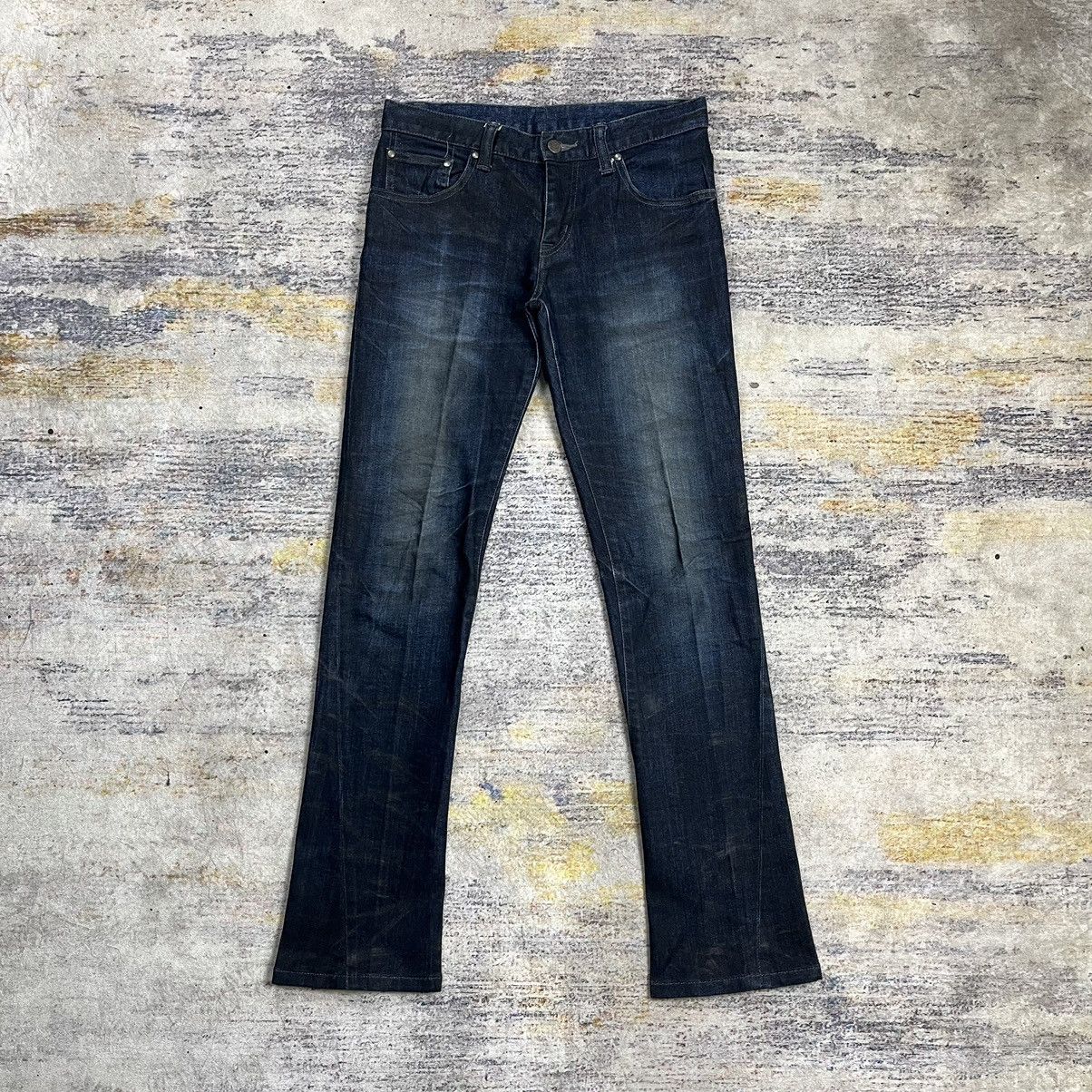 If Six Was Nine × Le Grande Bleu (L.G.B.) × Tornado Mart Tornado Mart japan boot cut wash denim pants Size 30" / US 8 / IT 44 - 1 Thumbnail