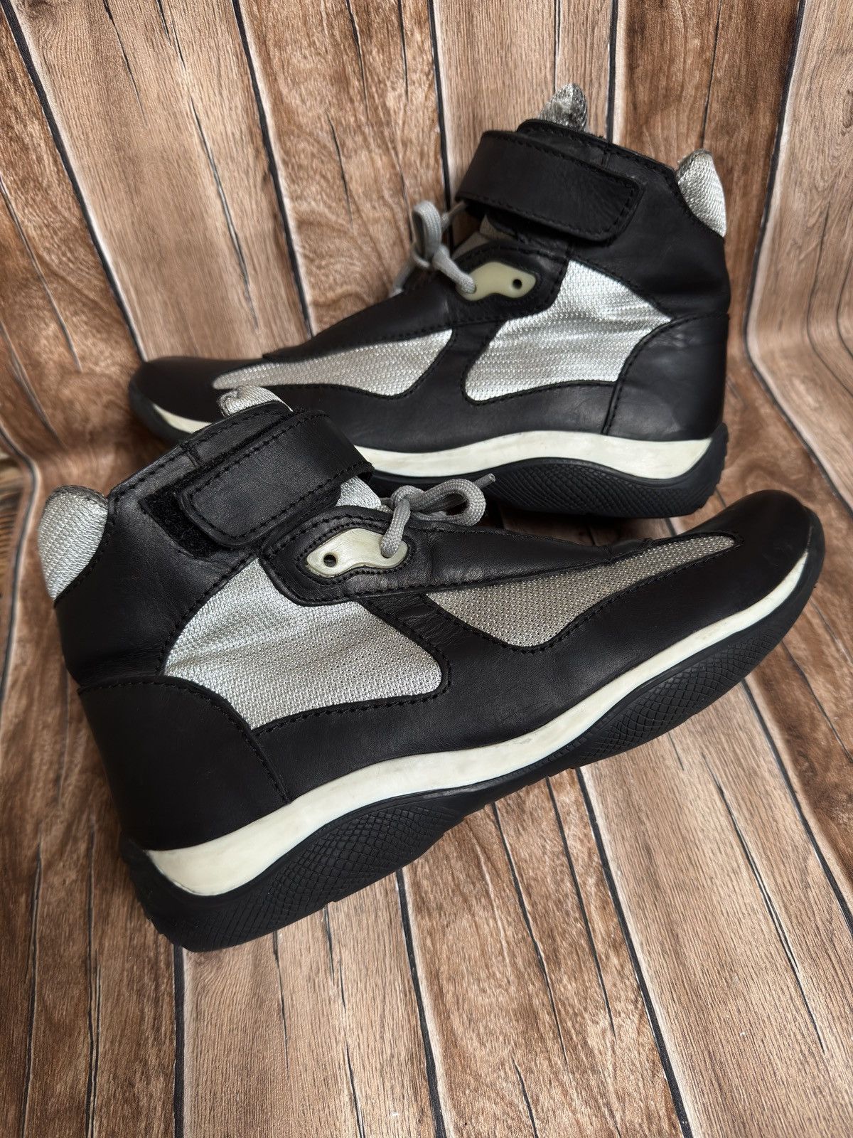 Prada America cup trainers black/grey Size US 11 / EU 44 - 5 Thumbnail