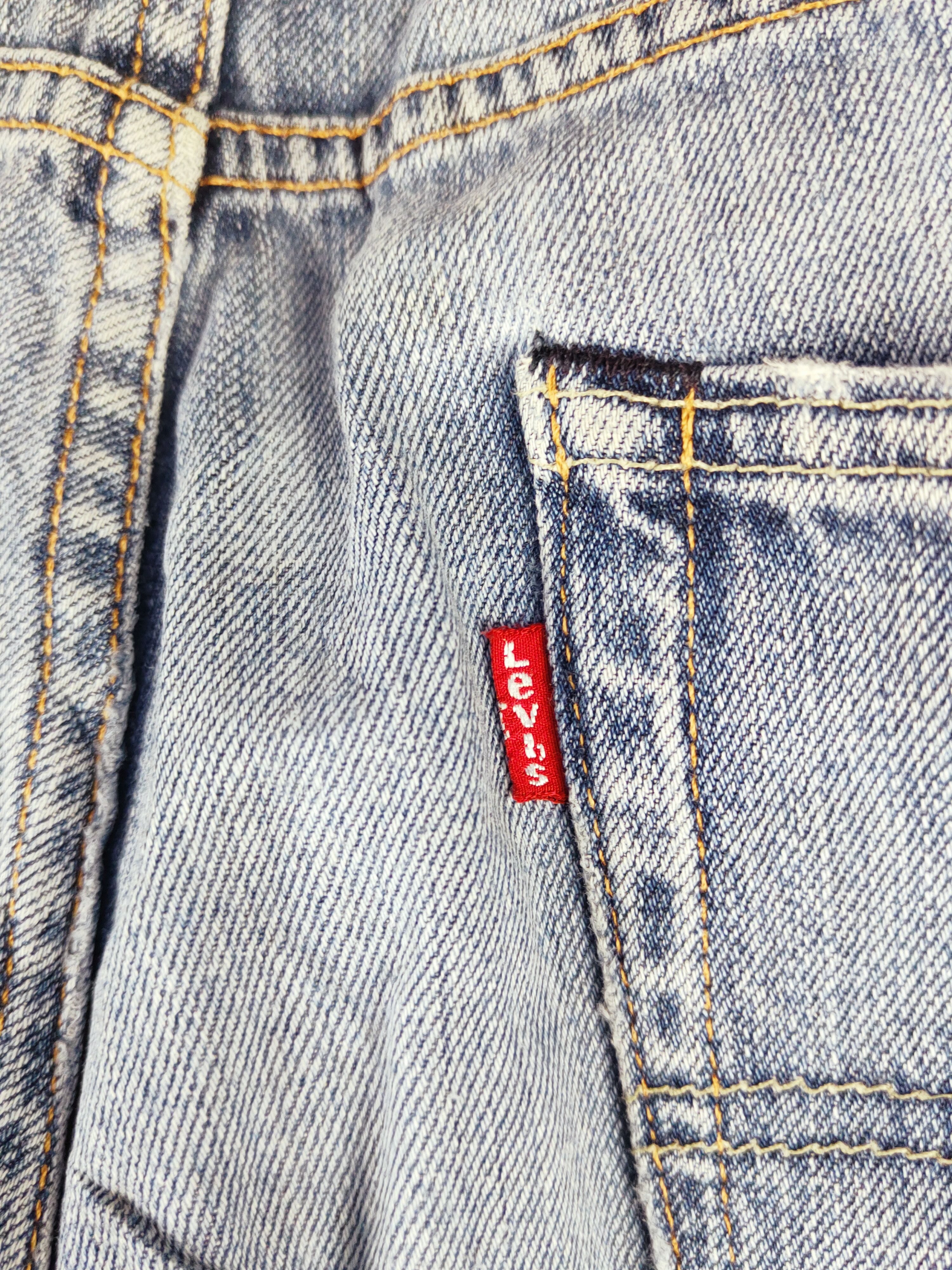 Levi's Levi's Blue Faded Distressed Ripped Jeans #S2714 Size US 35 - 8 Thumbnail