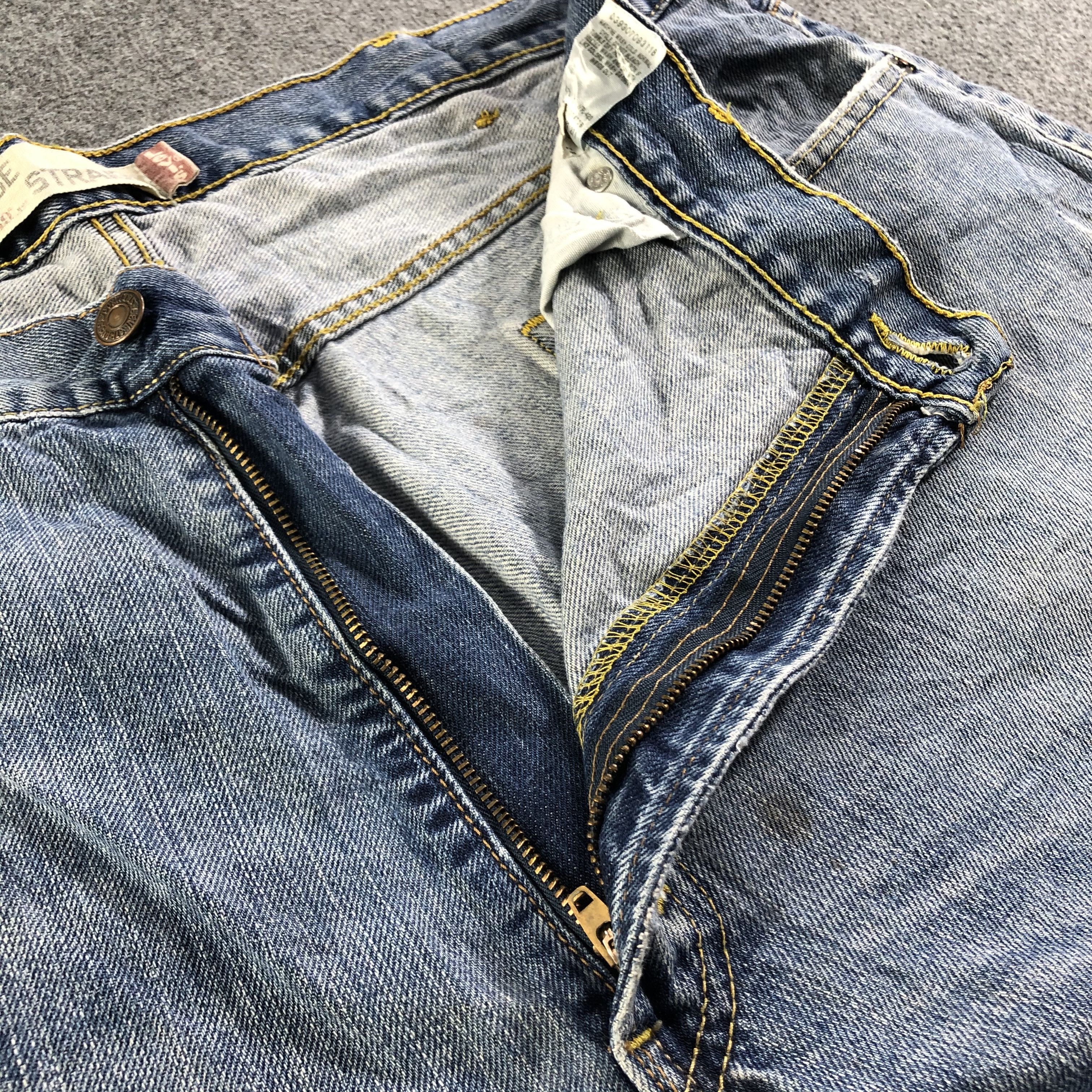 Levi's Vintage Blue Wash Levis 569 Jeans-J3150 Size US 42 / EU 58 - 8 Thumbnail