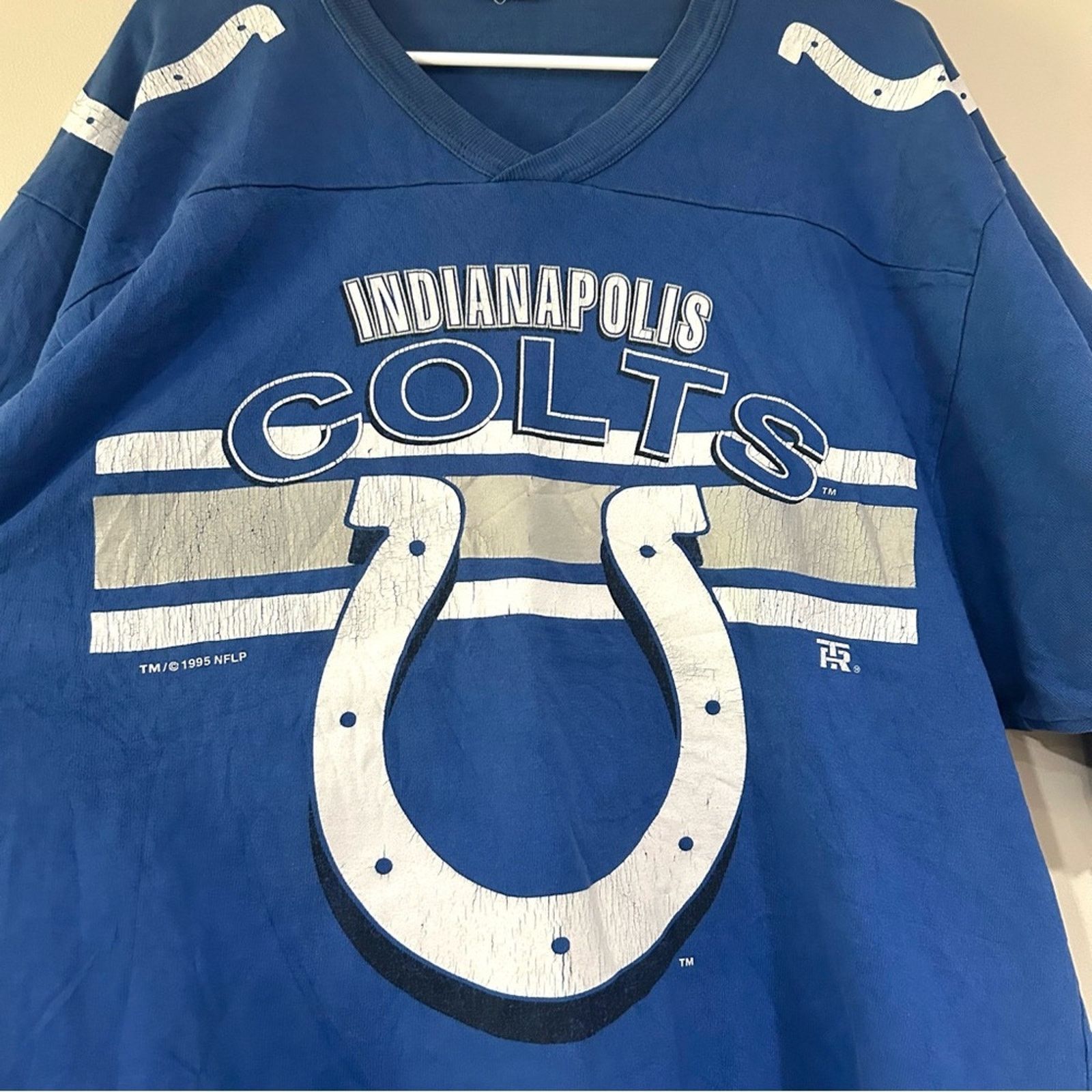 Other Vintage 1995 Indianapolis Colts Football Shirt Size US L / EU 52-54 / 3 - 2 Thumbnail