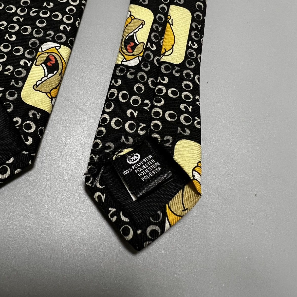 The Simpsons × Vintage Mens Vintage The Simpsons Homer Tie 00s Size ONE SIZE - 19 Thumbnail