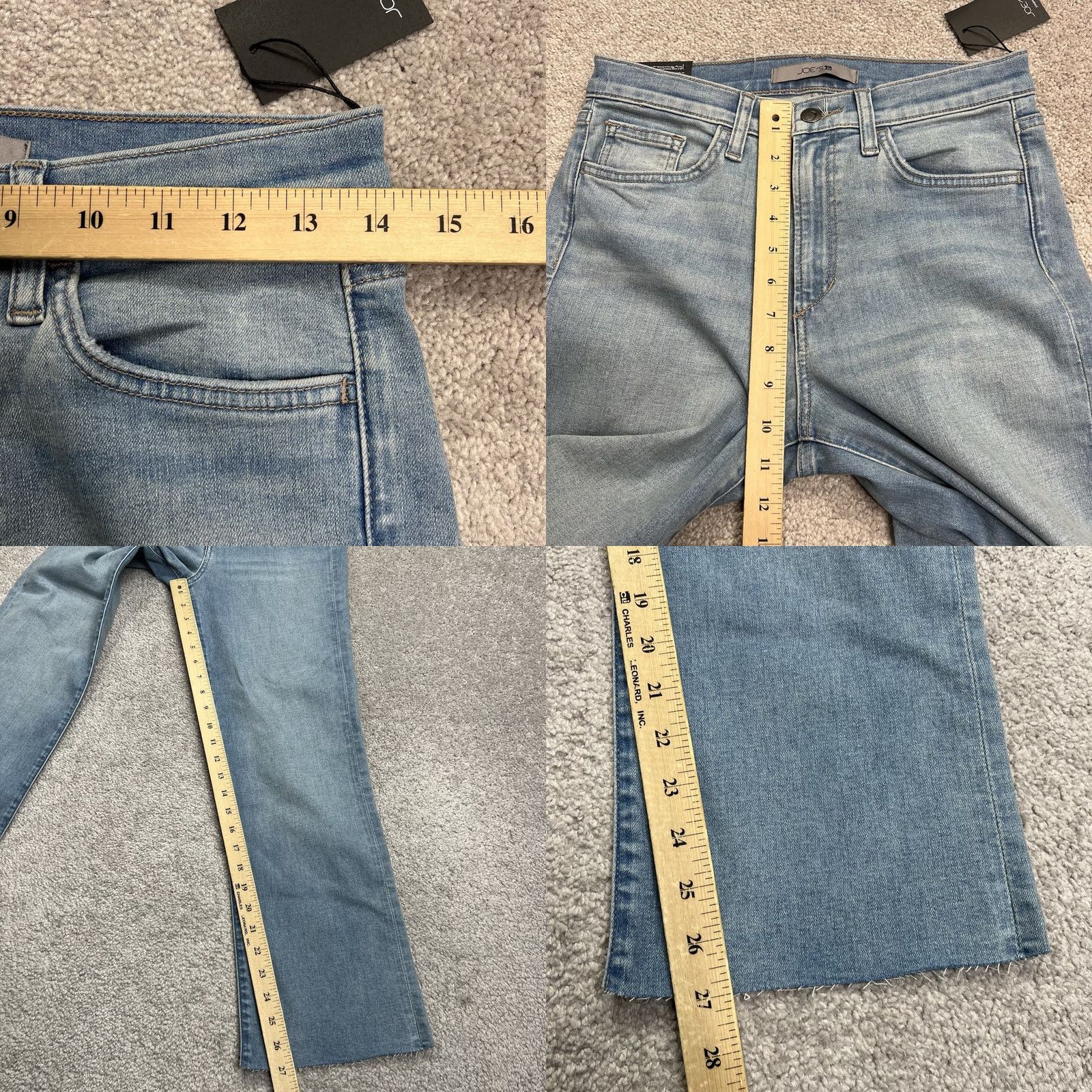 Vintage VINTAGE? No. Joe’s Jeans High Rise Bootcut Zahara Denim Light Wash 28 Regular Women's Jeans NWT Size 28" / US 6 / IT 42 - 9 Thumbnail