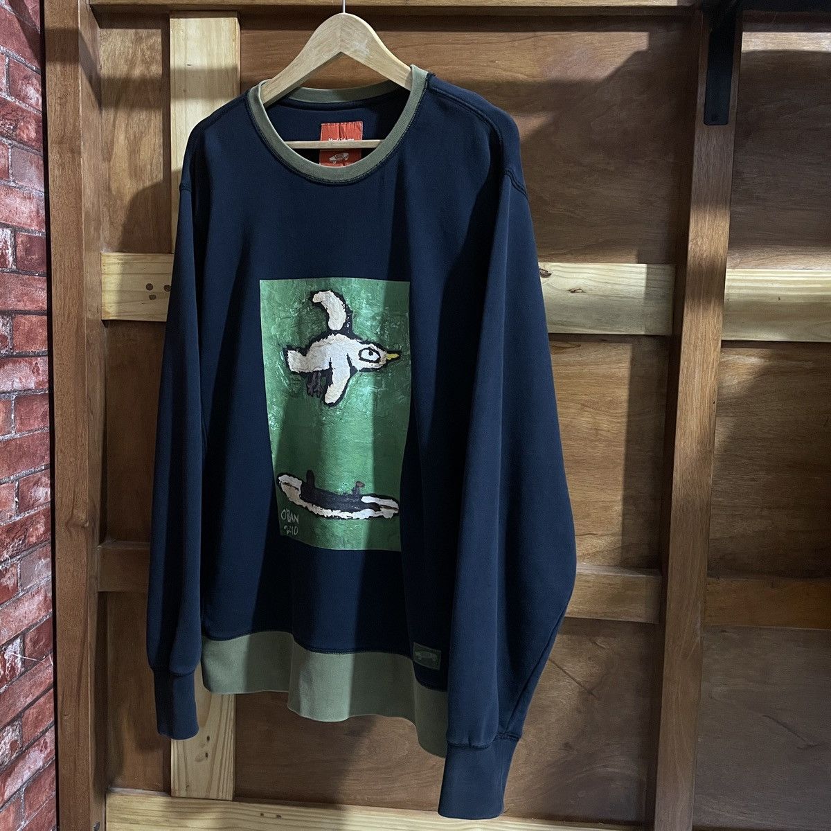 Vans Vans x Nigel Cabourn Anthracite Sweatshirt Size US L / EU 52-54 / 3 - 3 Thumbnail