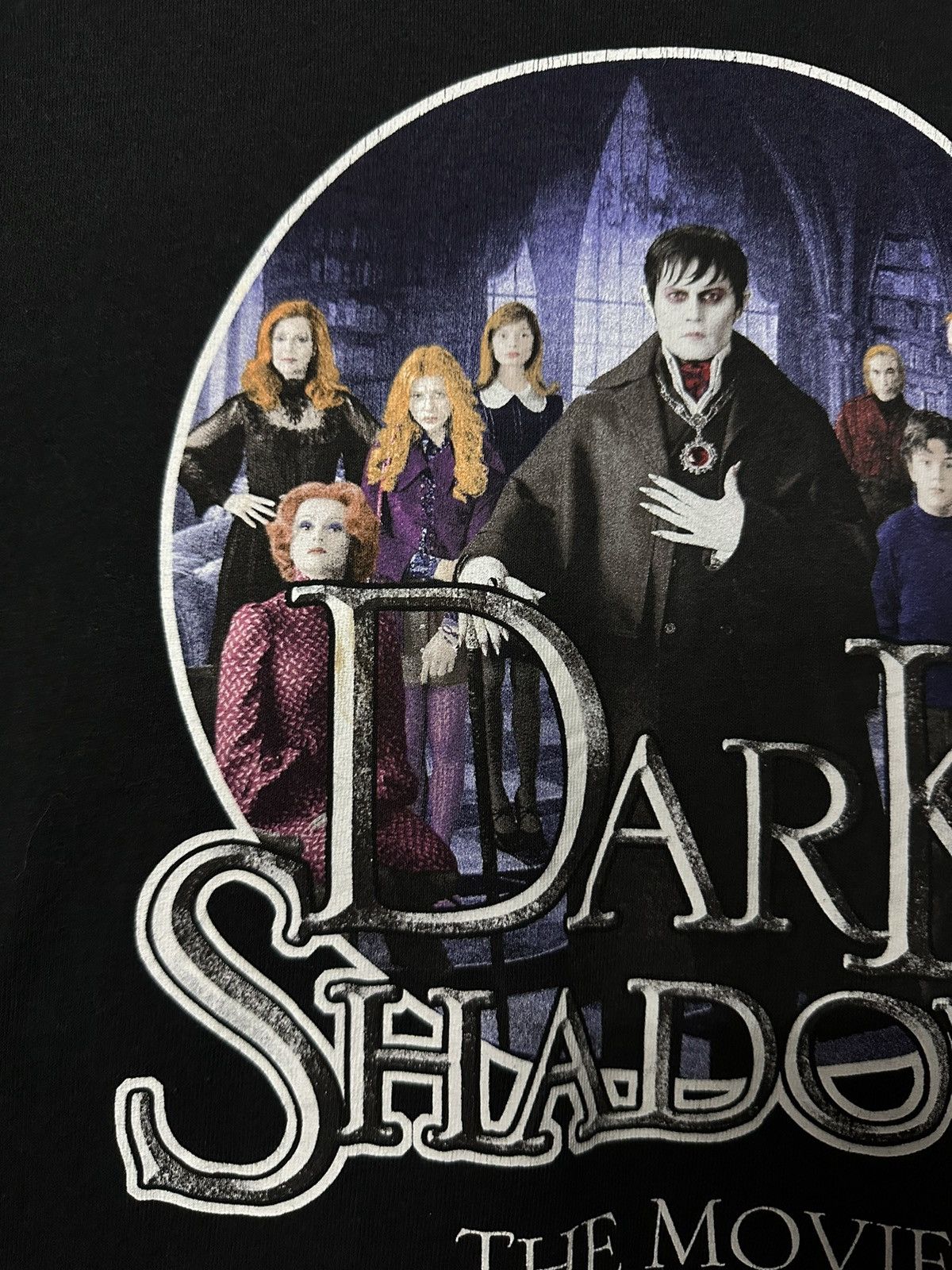 Vintage Vintage Y2K Dark Shadows The Movie Faded Tee Size US M / EU 48-50 / 2 - 5 Thumbnail