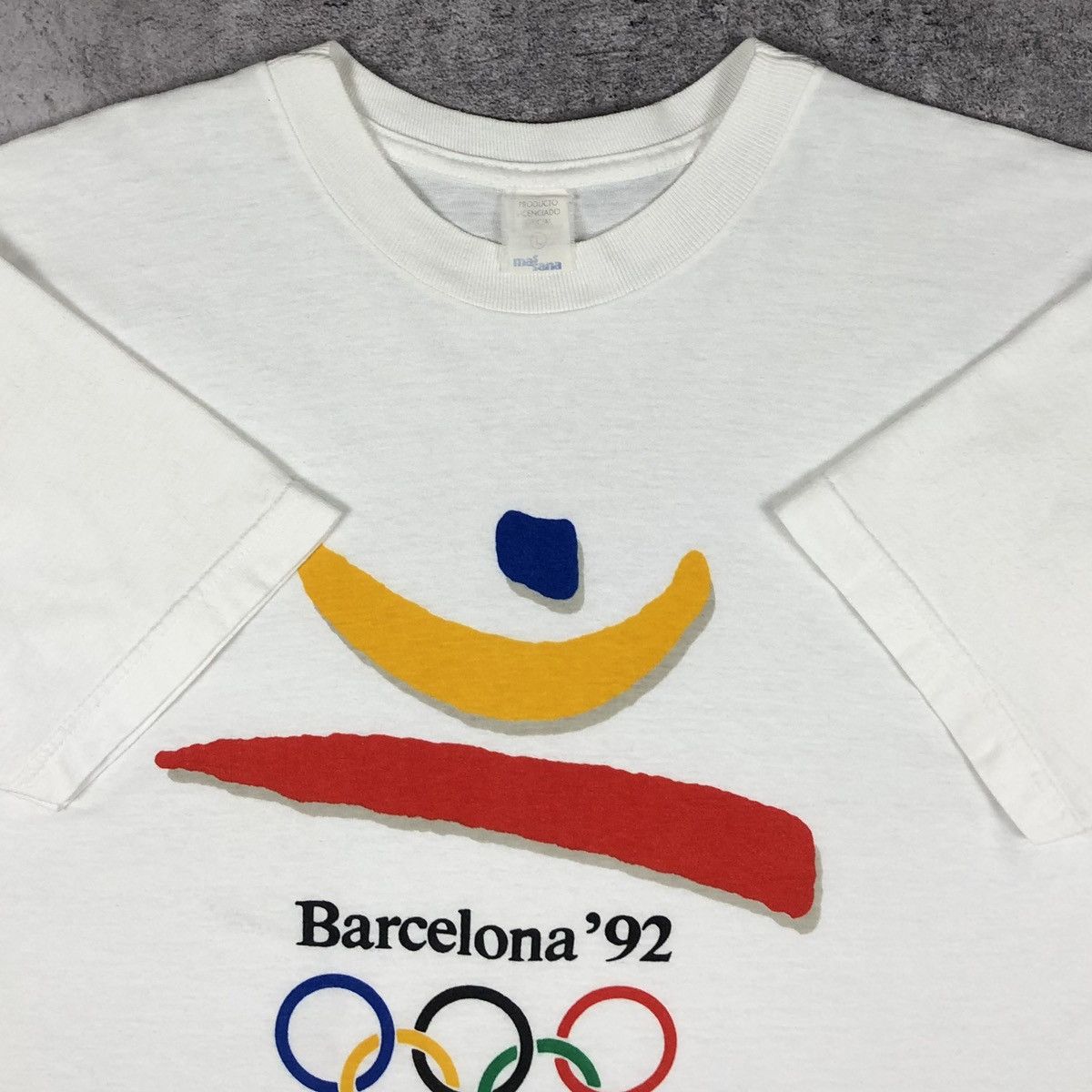 Vintage 1992 Barcelona Summer Olympics Game Tee Size US L / EU 52-54 / 3 - 4 Thumbnail