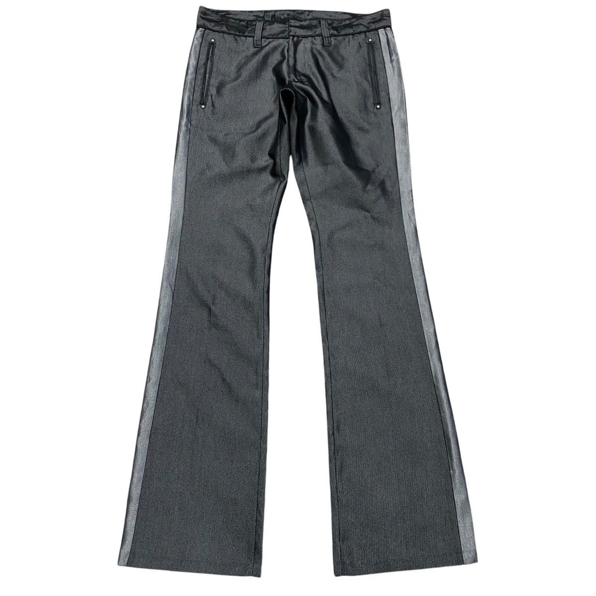 5351 POUR LES HOMMES 5351 Pour Les Hommes Side Stripe Flare Jeans Size US 33 - 1 Thumbnail