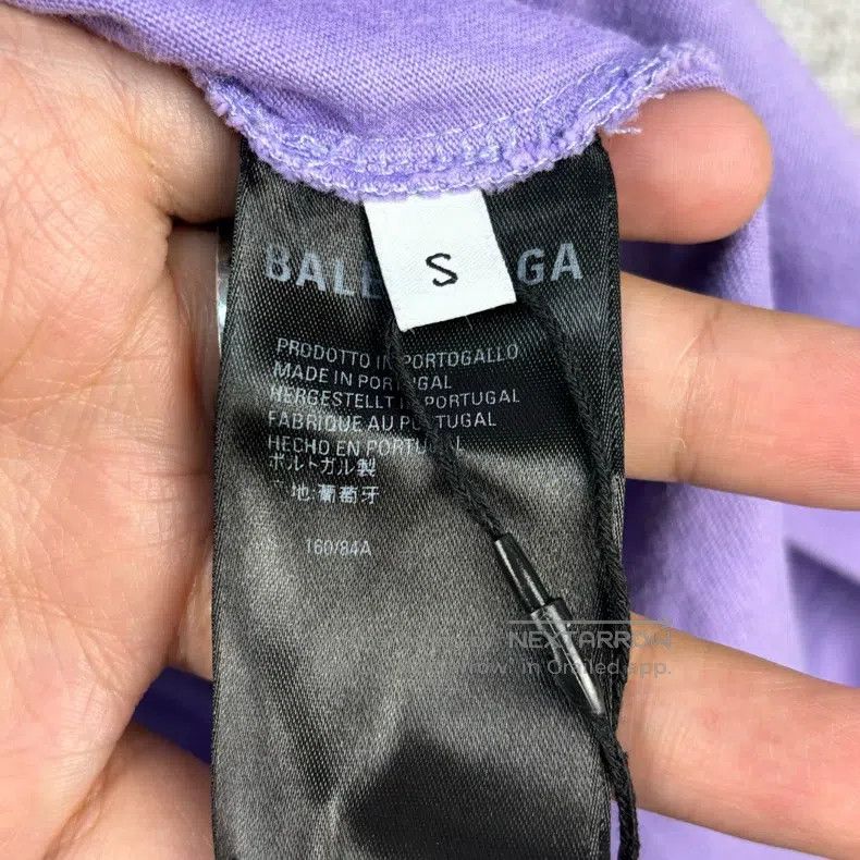 Balenciaga Balenciaga Letter Logo Printed Solid Color Round Neck Shor Size US S / EU 44-46 / 1 - 5 Thumbnail