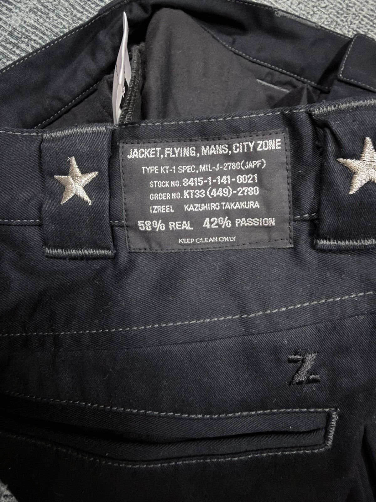Izreel  Kazuhiro Takakura Vtg🔥Izreel Kazuhiro Takakura LGB Black Stud Star Pants Size US 32 / EU 48 - 16 Thumbnail