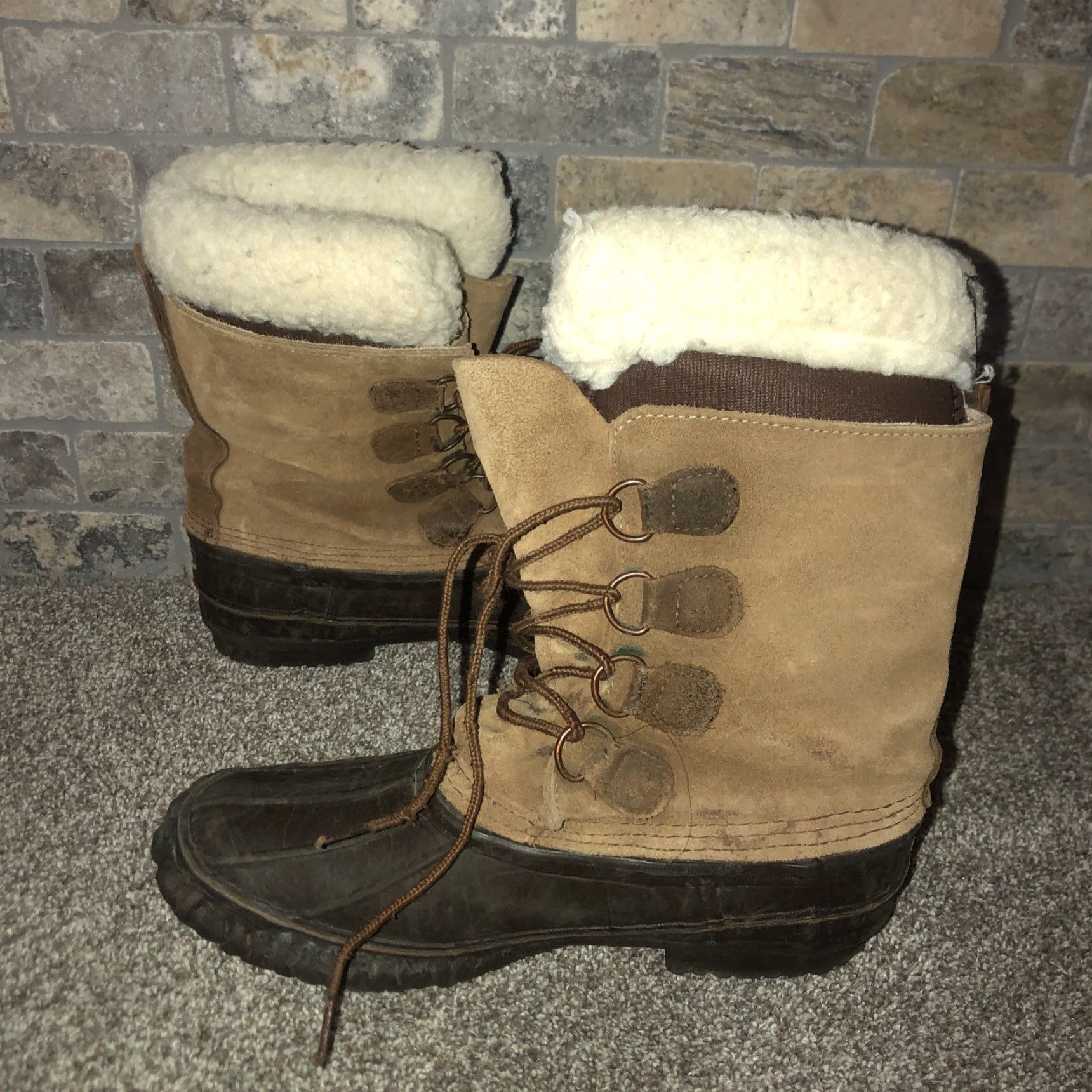Vintage LaCrosse Insulated Snow Boots Womens Size 9 Black Leather Winter Boots Womens Snow Boot 9 Women Size US 9 / IT 39 - 3 Thumbnail
