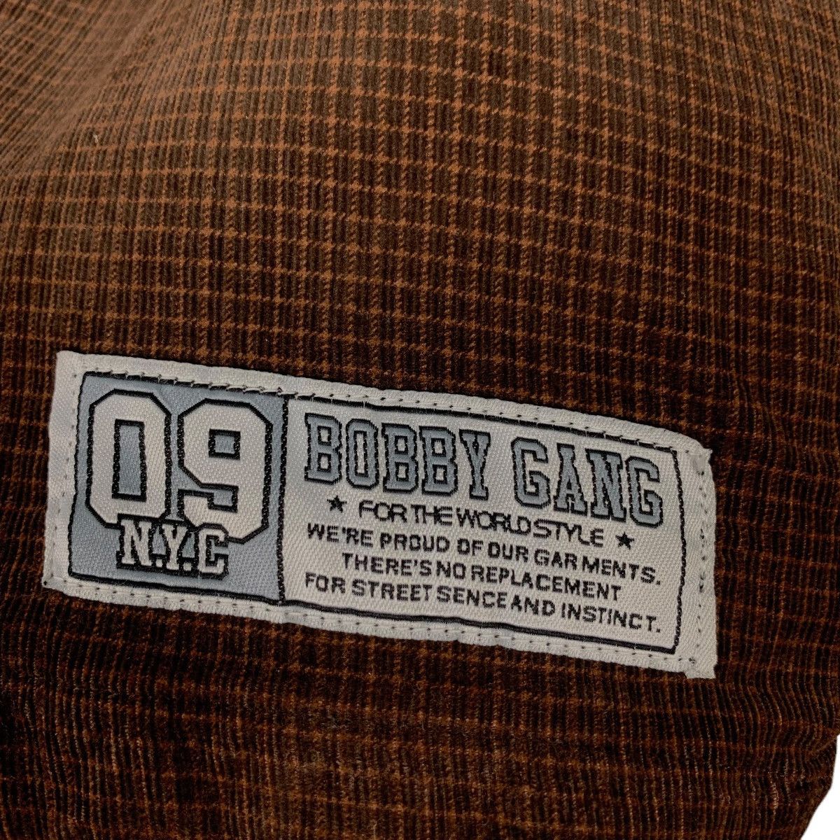 Vintage BOBBY GANG NYC Small Check Flannel Jacket #2579-C116 Size US L / EU 52-54 / 3 - 14 Thumbnail