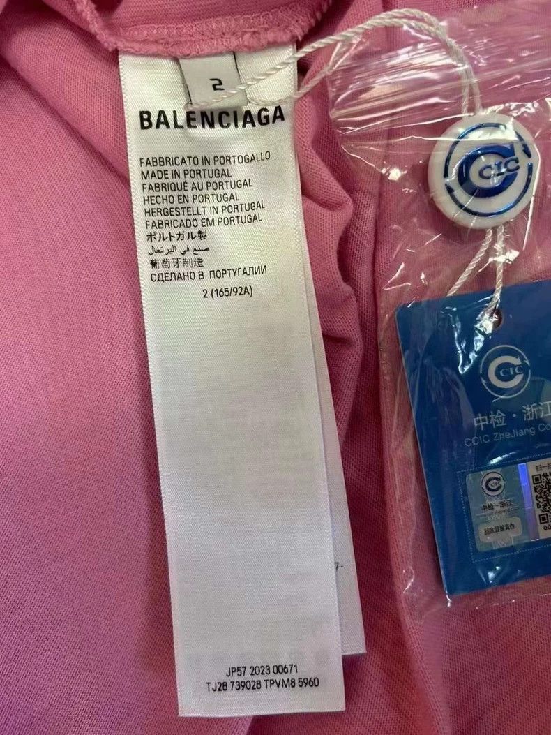 Balenciaga Balenciaga Disaster Short Sleeve, Pink Size US M / EU 48-50 / 2 - 4 Thumbnail
