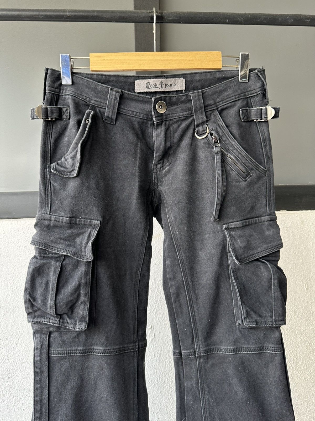 Cook Jeans 00's Cook Jeans V-kei cargo flared pants Size US 30 / EU 46 - 15 Thumbnail