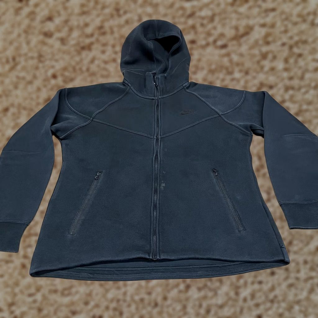 Nike Nike Hoodie Mens M Black Full Zip Raglan Pockets Sweatshirt Athletic Size US M / EU 48-50 / 2 - 1 Thumbnail