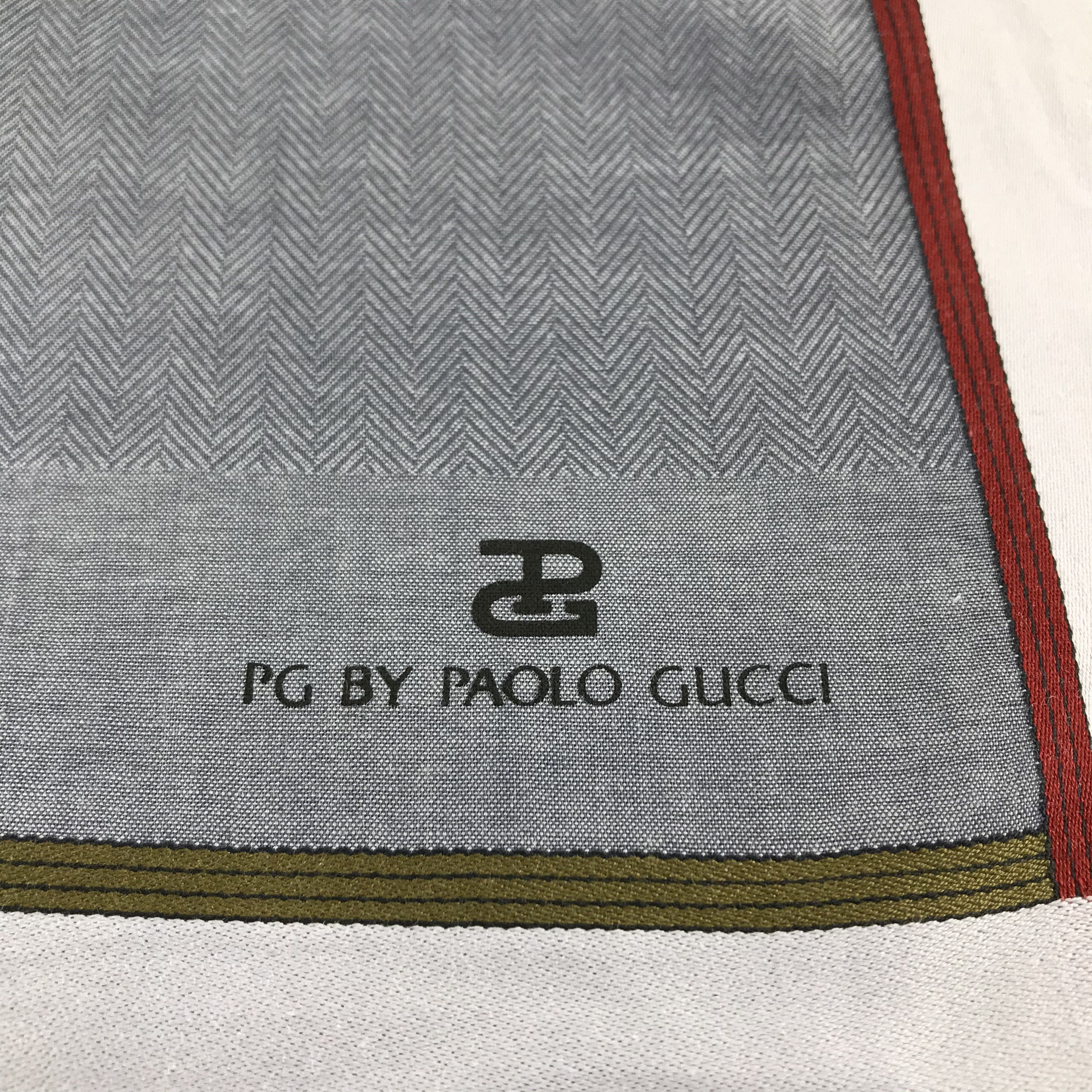 Paolo Gucci PG by Paolo Gucci Handkerchief Neckerchief Bandana H201 Size ONE SIZE - 4 Thumbnail