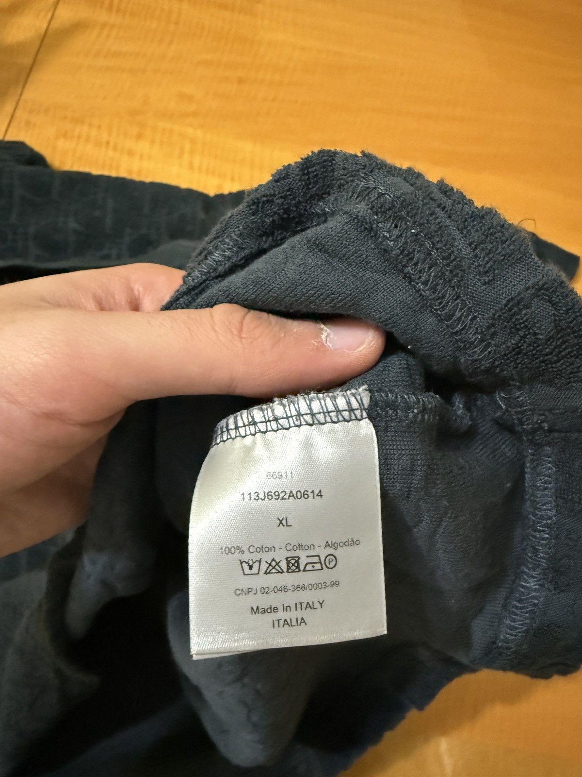 Dior Christian Dior Towel Short Sleeve Size US XL / EU 56 / 4 - 8 Thumbnail