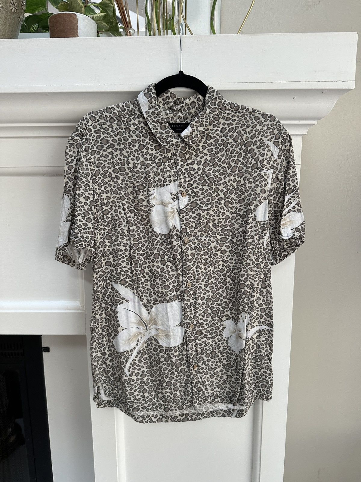 Allsaints Kuhn SS Shirt Size US S / EU 44-46 / 1 - 1 Thumbnail