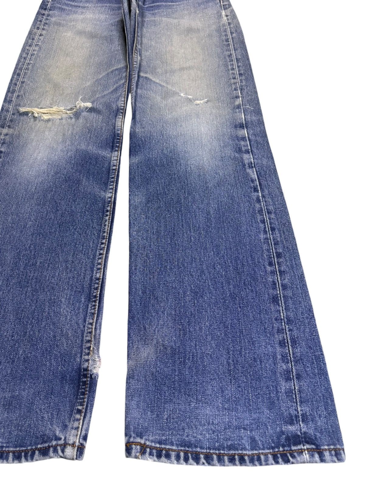Levi's Vintage 90s Levis 512 Mud Wash Distressed Loose Jeans Size US 28 / EU 44 - 7 Thumbnail