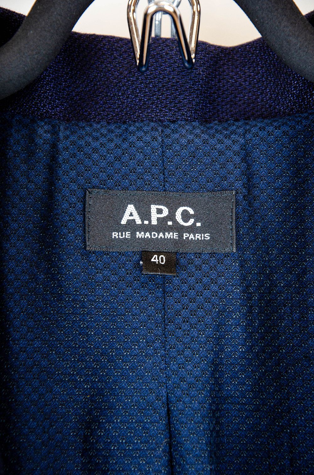 A.P.C. A.P.C. Rue Madame Linen Blazer - Size 40 Size S / US 4 / IT 40 - 5 Thumbnail
