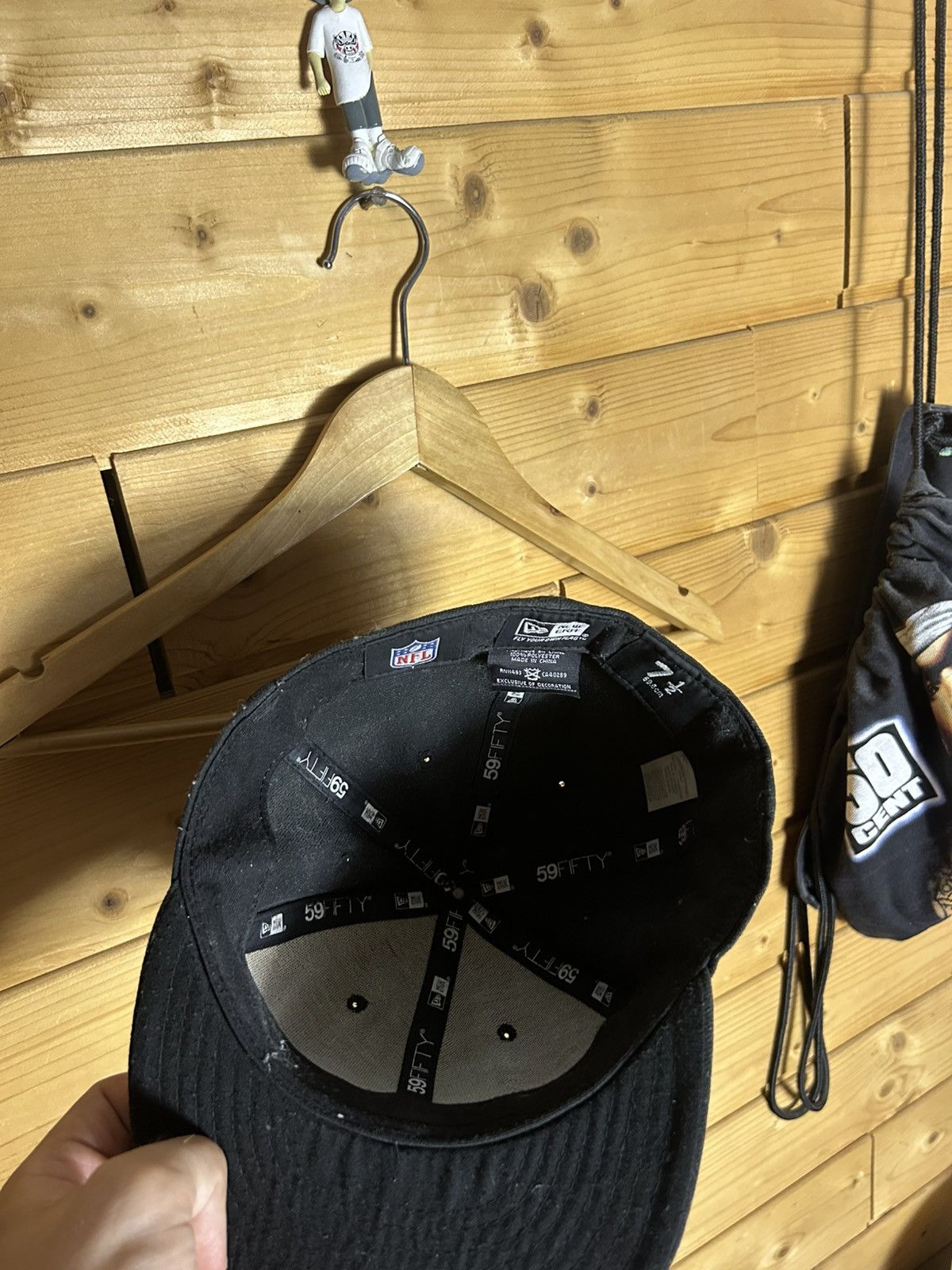 NFL Vintage Los Angeles Raiders cap Size ONE SIZE - 6 Thumbnail