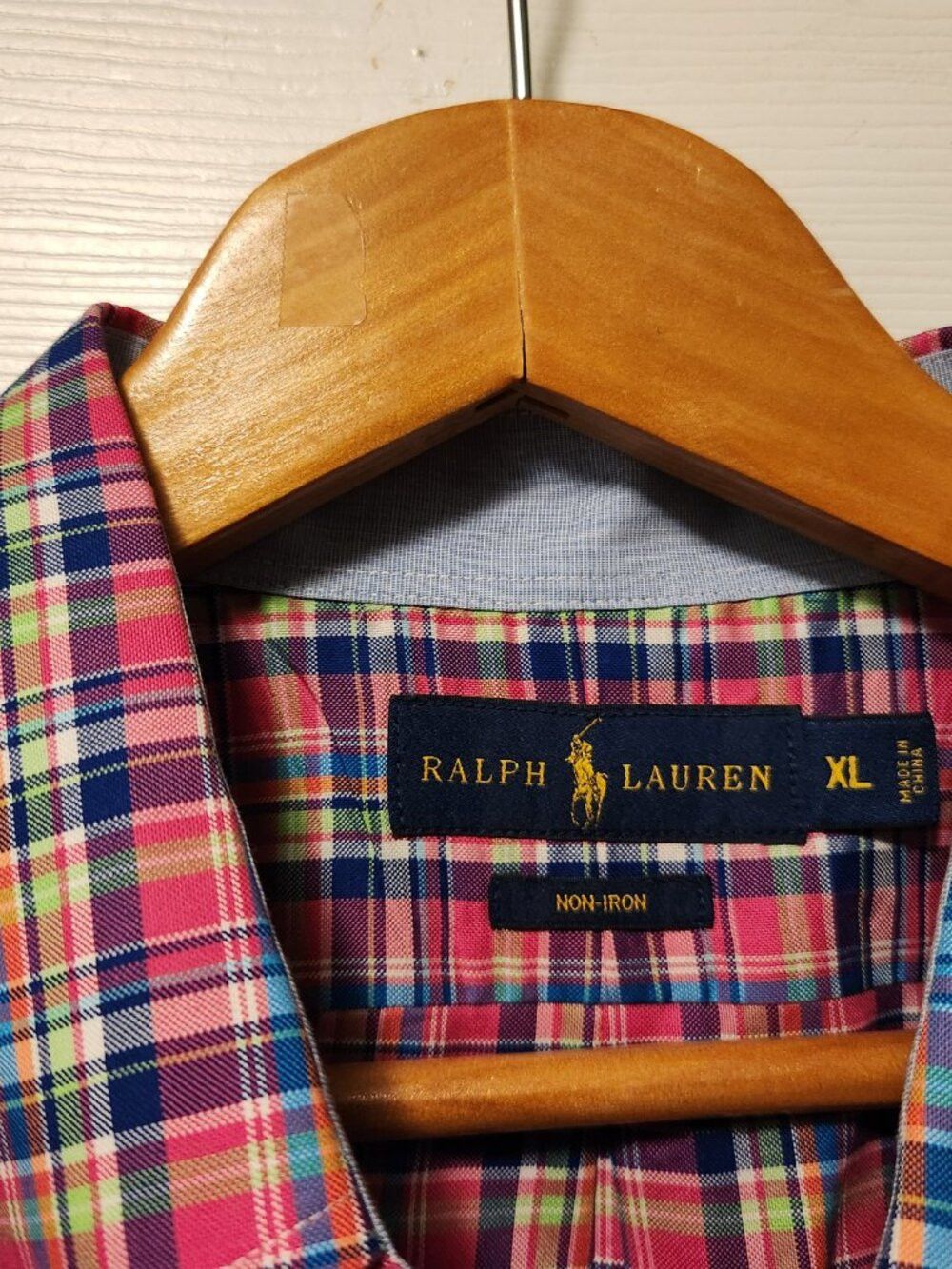 Polo Ralph Lauren polo Ralph Lauren men's 100%cotton casual shirt size: XL Size US XL / EU 56 / 4 - 2 Thumbnail