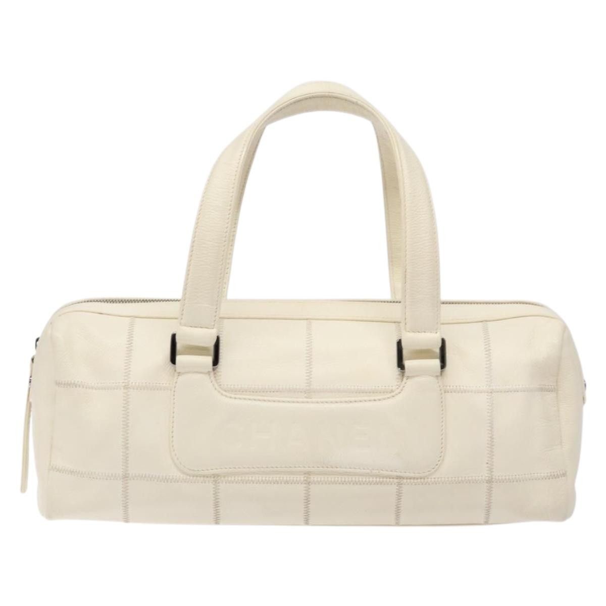 Chanel Chanel Square Stitch Duffle Bag Quilted Caviar Size ONE SIZE - 1 Thumbnail