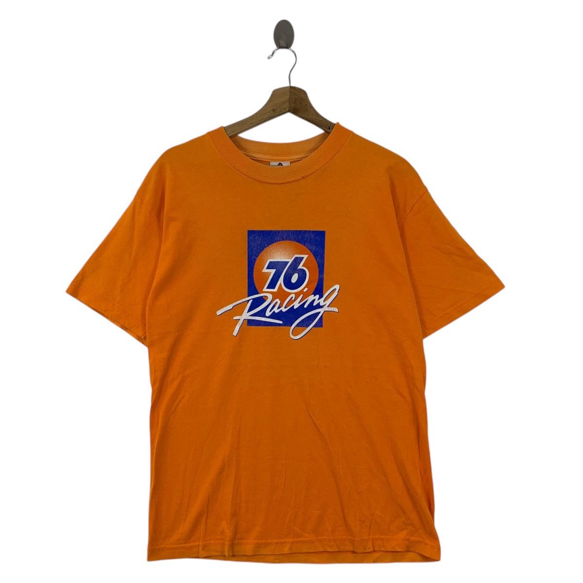 NASCAR Vintage 90’ UNION 76 RACING TEAM Oil Fuel Nascar Tee Shirt Size US S / EU 44-46 / 1 - 1 Thumbnail