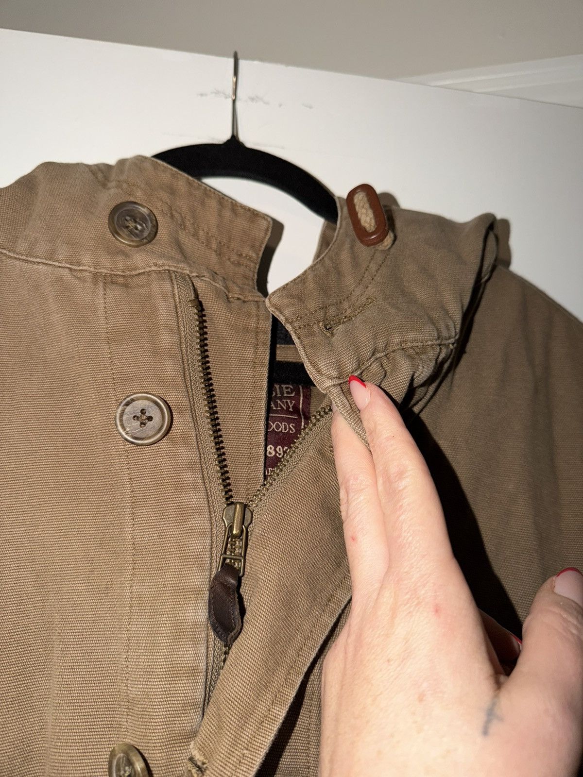 Abercrombie & Fitch Vintage Abercrombie & Fitch Brown Heavyweight Jacket Size L Size US L / EU 52-54 / 3 - 8 Thumbnail