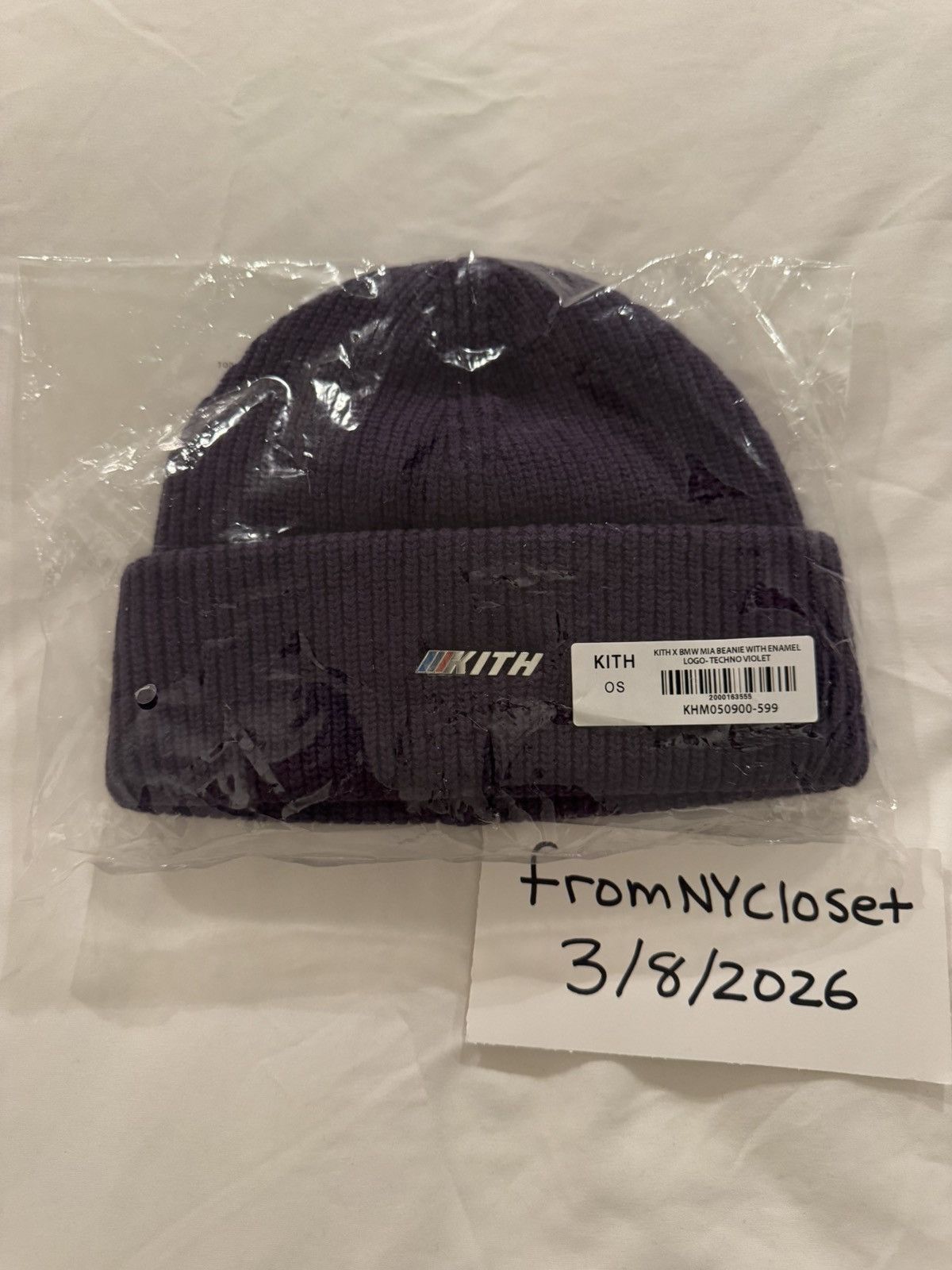 BMW × Kith KITH BMW Beanie Size ONE SIZE - 2 Thumbnail