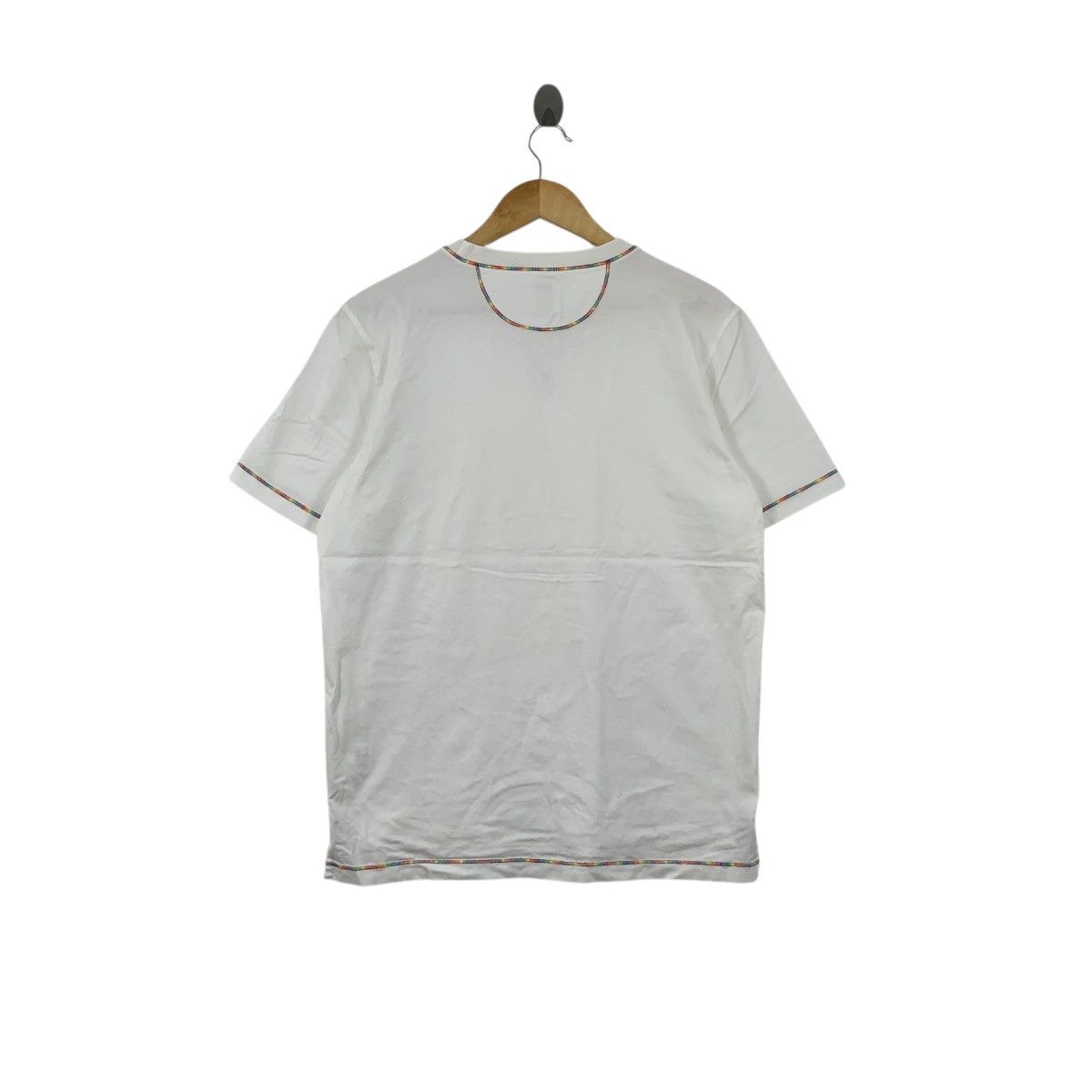 Paul Smith Vintage PAUL SMITH LONDON Minimalist Design Ringer Tee Shirt Size US L / EU 52-54 / 3 - 5 Thumbnail