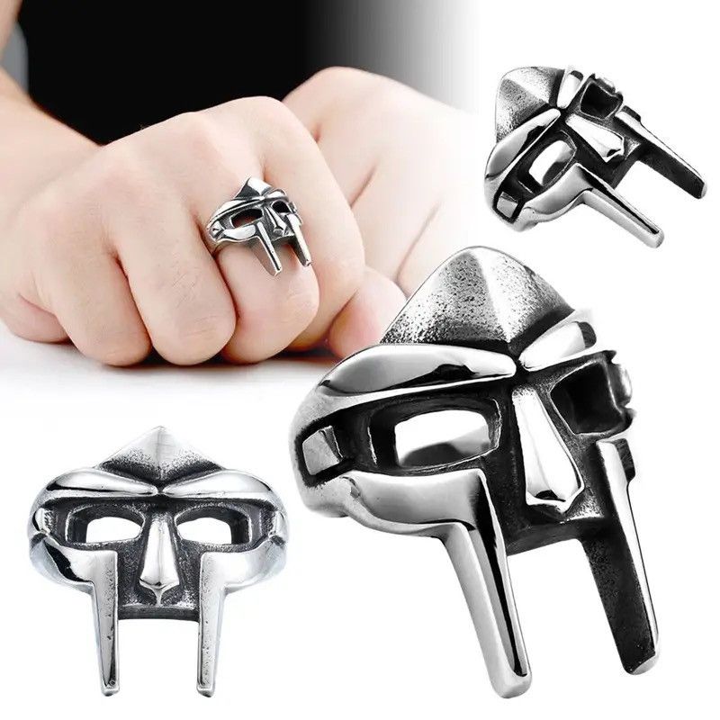 Jewelry × Vintage Gladiator Mask Ring Size ONE SIZE - 6 Thumbnail