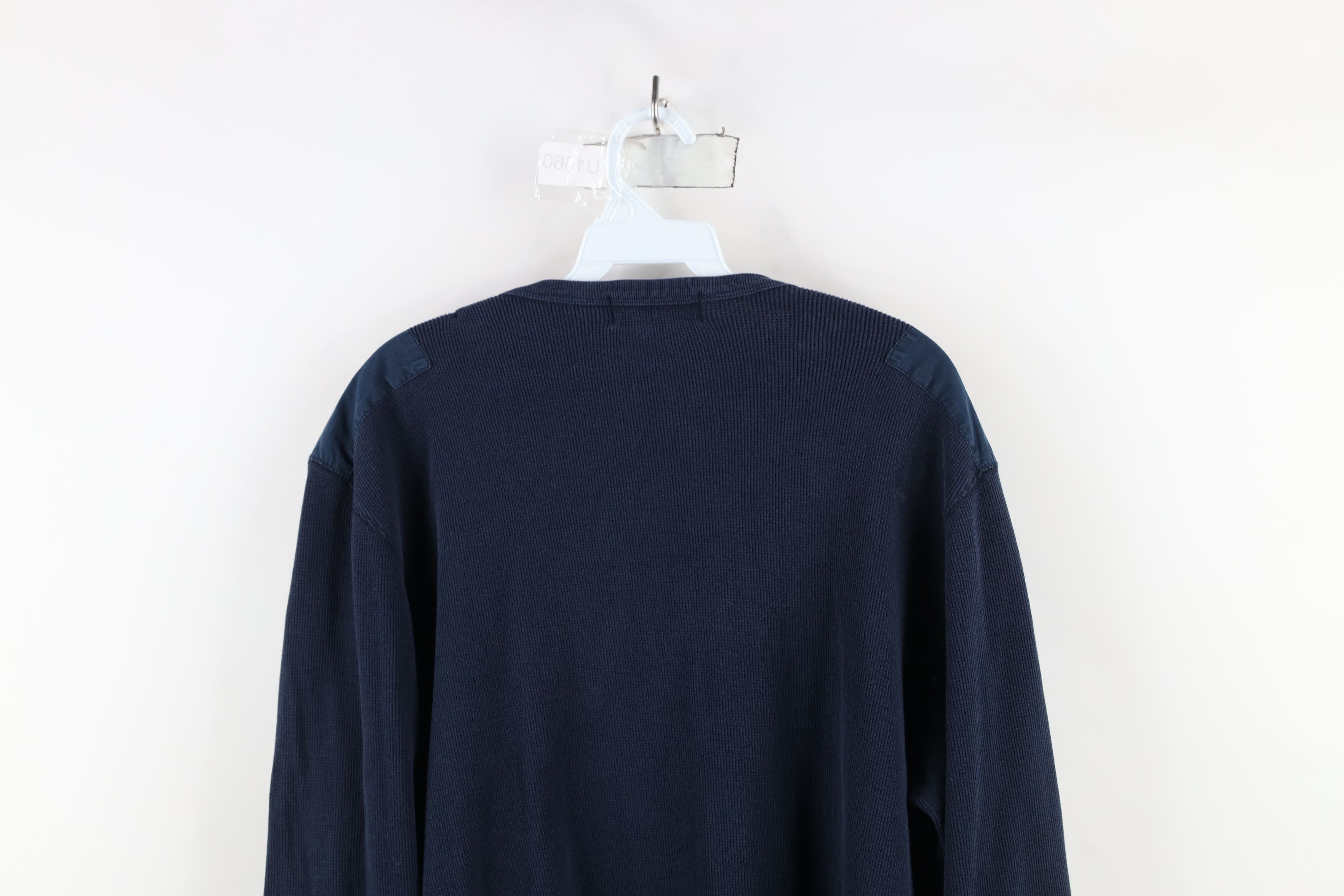 Ralph Lauren × Vintage Vintage 90s Streetwear Ralph Lauren Waffle Knit T-Shirt Size US XL / EU 56 / 4 - 11 Thumbnail
