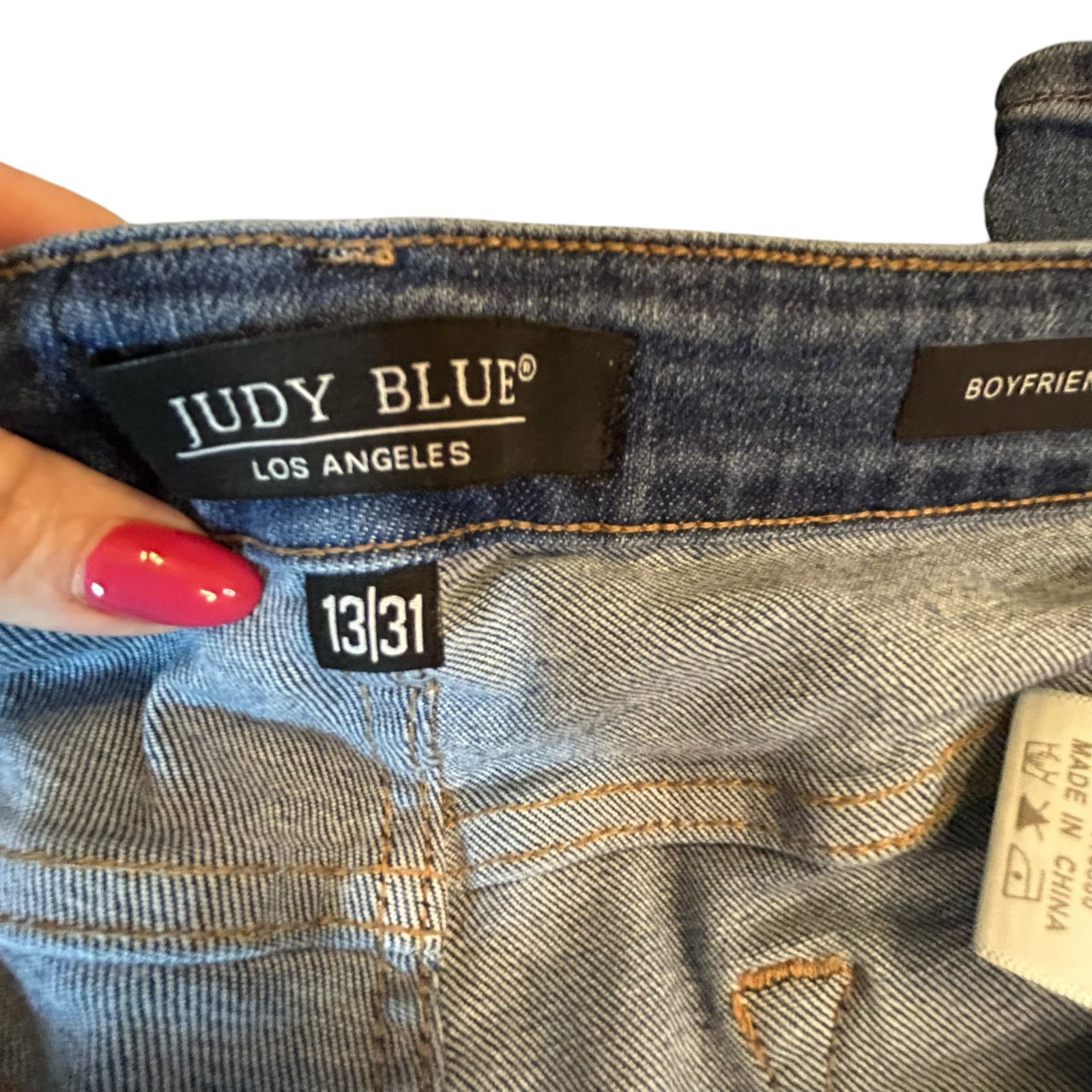 Judy Blue Judy Blue Boyfriend Fit Jeans - Size 13/31 Size 31" - 3 Thumbnail