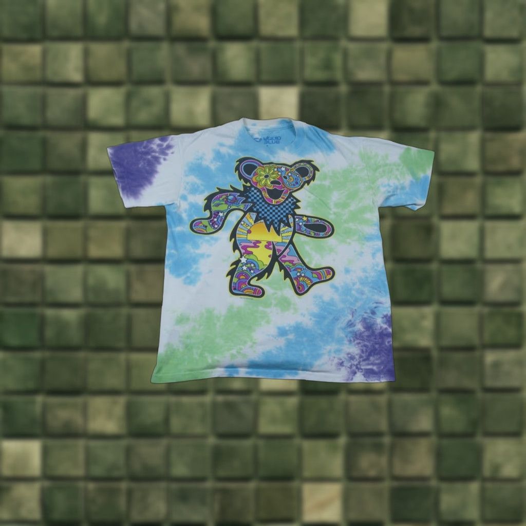 Liquid Blue Liquid Blue Grateful Dead Dancing Bear Tie Dye Shirt Small Size US S / EU 44-46 / 1 - 1 Thumbnail