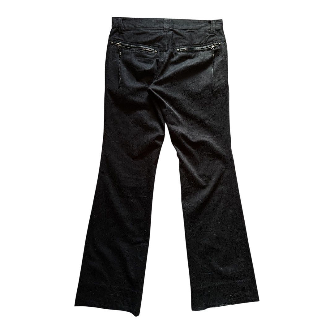5351 POUR LES HOMMES 5351 Pour Les Hommes Flared Tassel Black Trousers Size US 30 / EU 46 - 2 Thumbnail