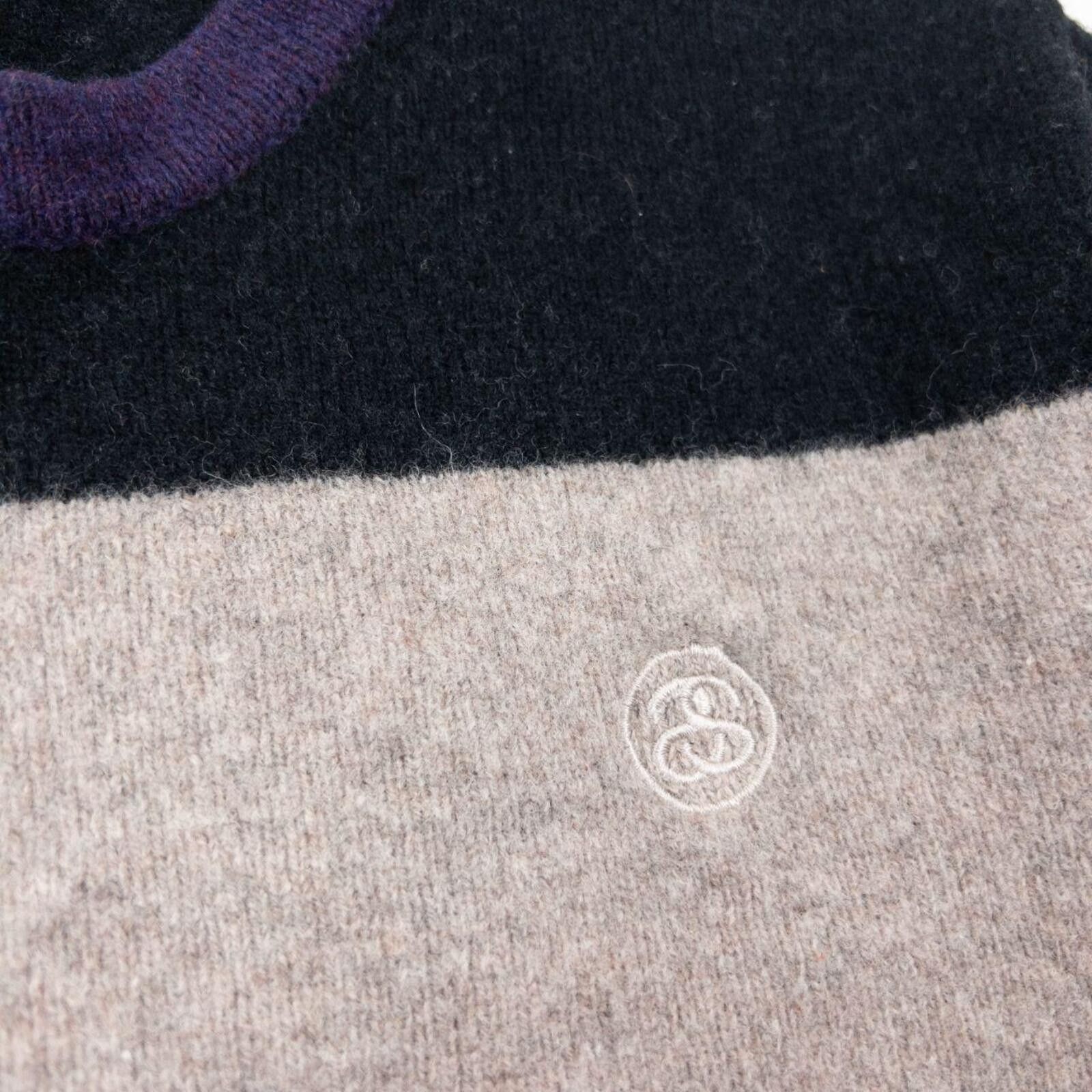 Stussy Vintage 2000s Stussy Striped Wool Jumper Size XS Size US L / EU 52-54 / 3 - 5 Thumbnail