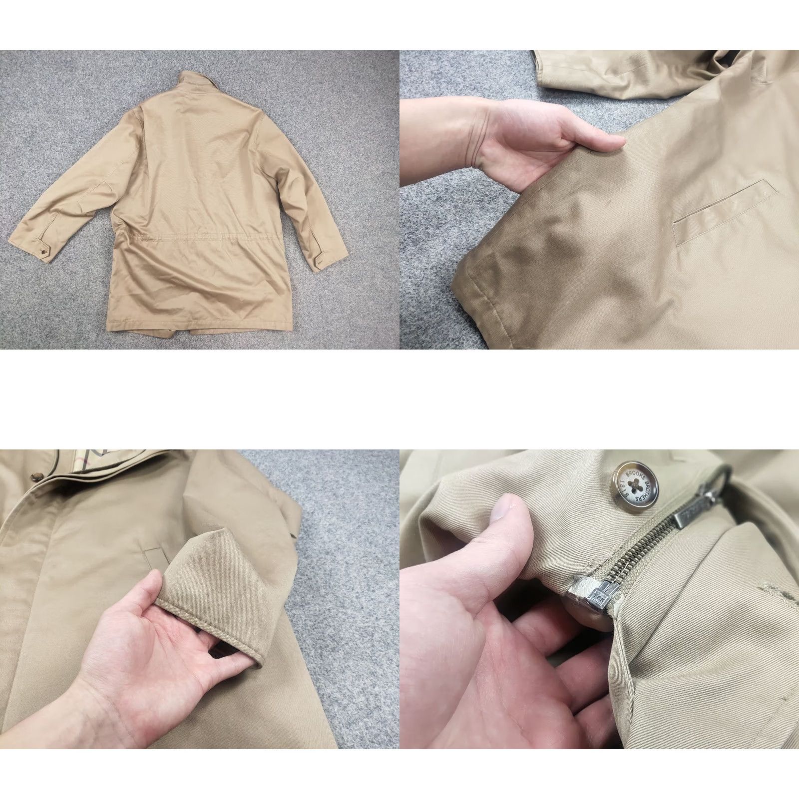 Brooks Brothers Brooks Brothers beige Men's Trench Coat Single Breasted Vintage Size US L / EU 52-54 / 3 - 9 Thumbnail