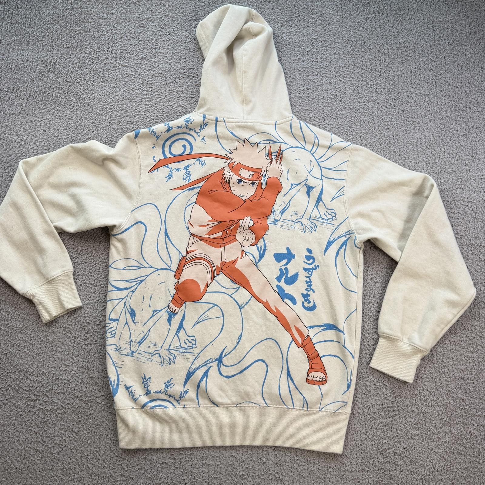 Other Naruto Shippuden Hoodie Anime Sweatshirt Uzumaki Nine Tails Size US M / EU 48-50 / 2 - 2 Thumbnail