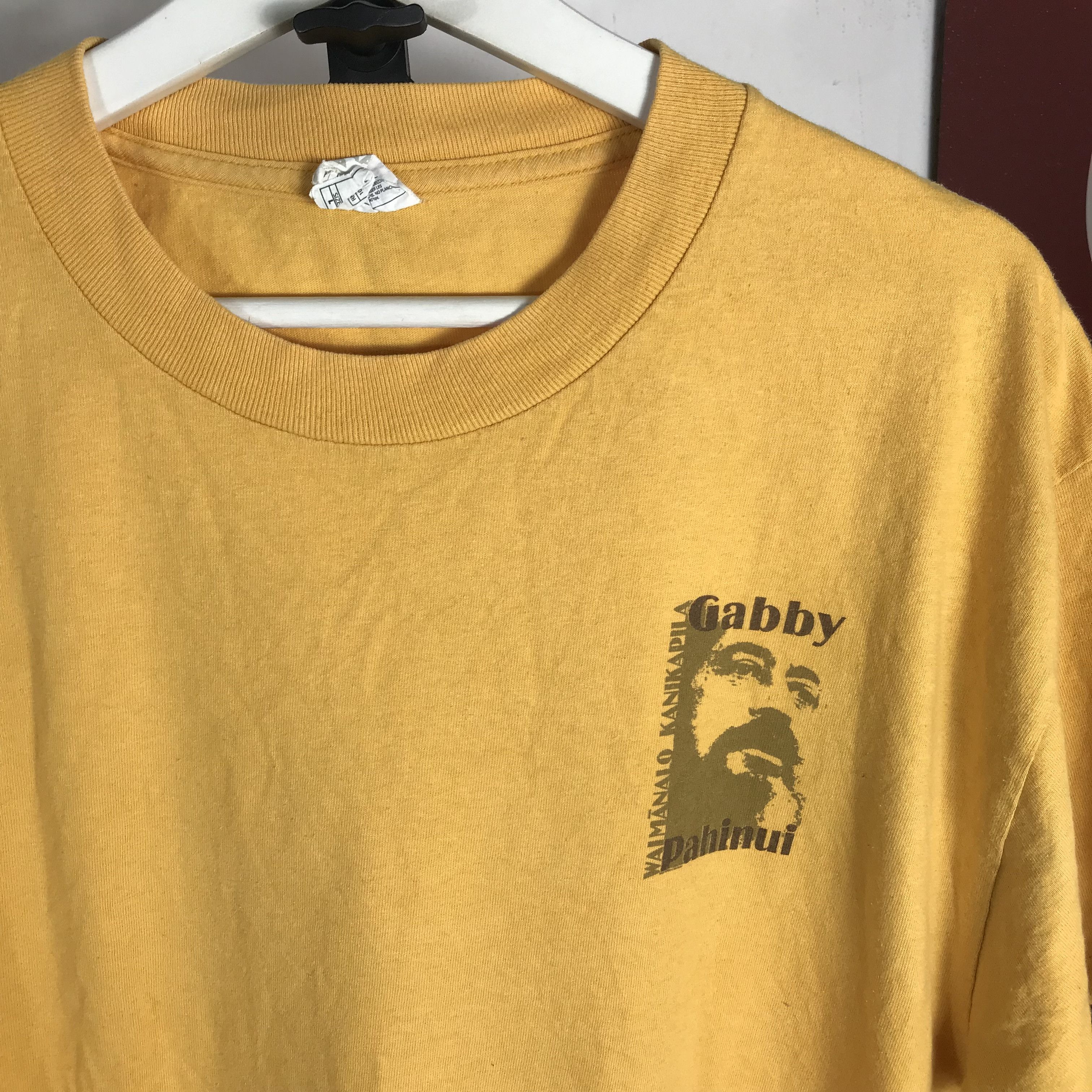 Band Tees Vintage solo singer reggae gabby pahinui american hawaiian Size US L / EU 52-54 / 3 - 5 Thumbnail
