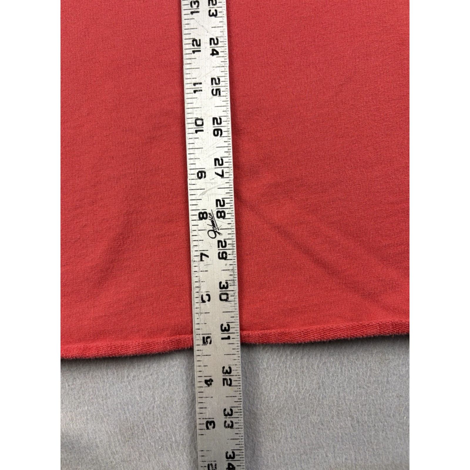 Vintage VINTAGE Polo Sport Ralph Lauren Hoodie Sweatshirt Red XL Men 90s Pullover Drawstring Logo Cotton Fleece Size US XL / EU 56 / 4 - 7 Thumbnail