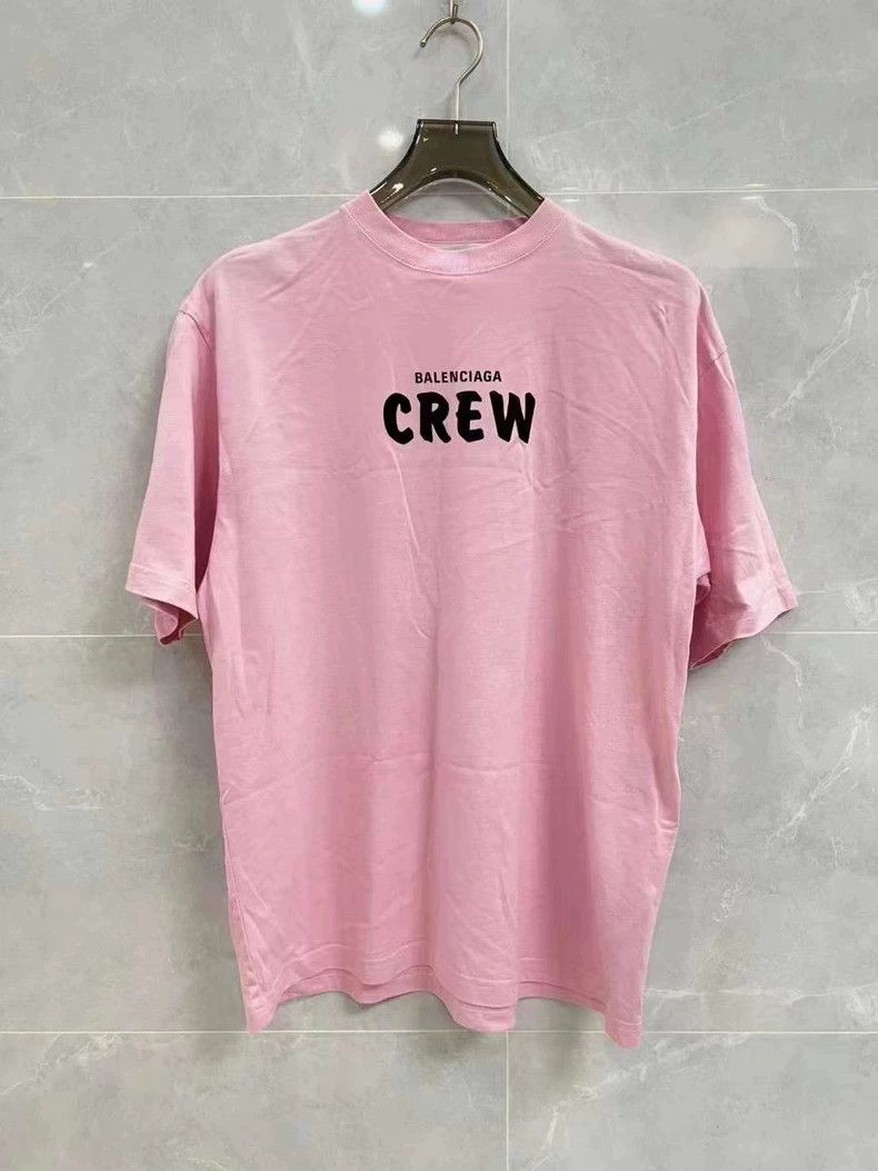 Balenciaga Balenciaga Crew Letter Logo Printed Short Sleeve Size US XS / EU 42 / 0 - 1 Thumbnail