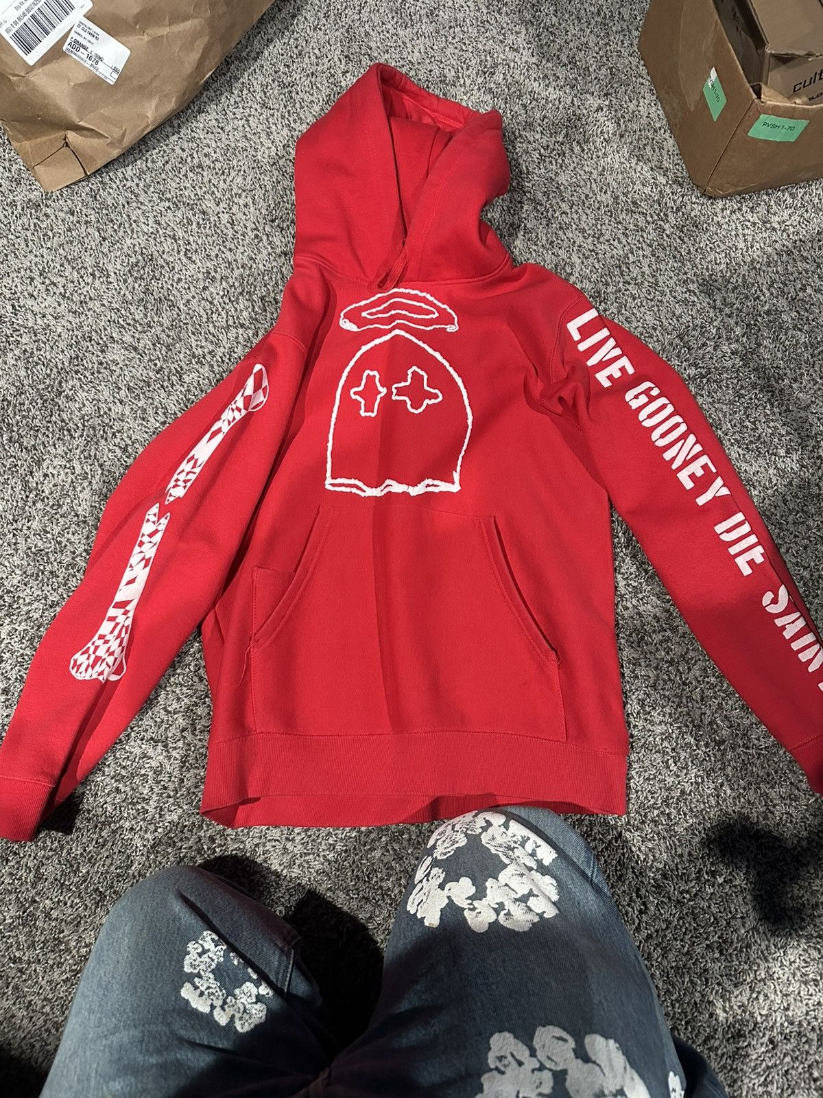 BWOOD Bwood hoodie red water resistant Size US S / EU 44-46 / 1 - 1 Thumbnail