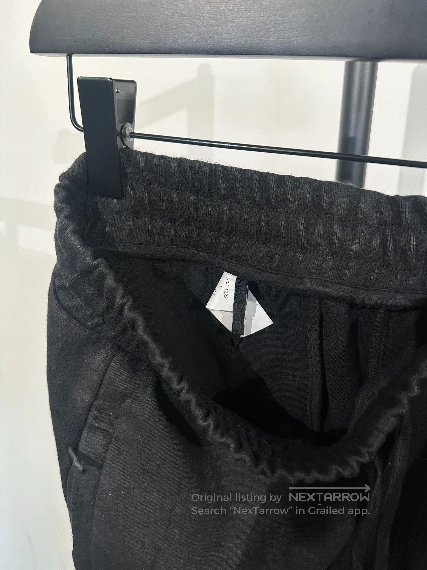 11 By Boris Bidjan Saberi Boris Bidjan Saberi 11by bbs Waxed Joggers. Size US 30 / EU 46 - 7 Thumbnail