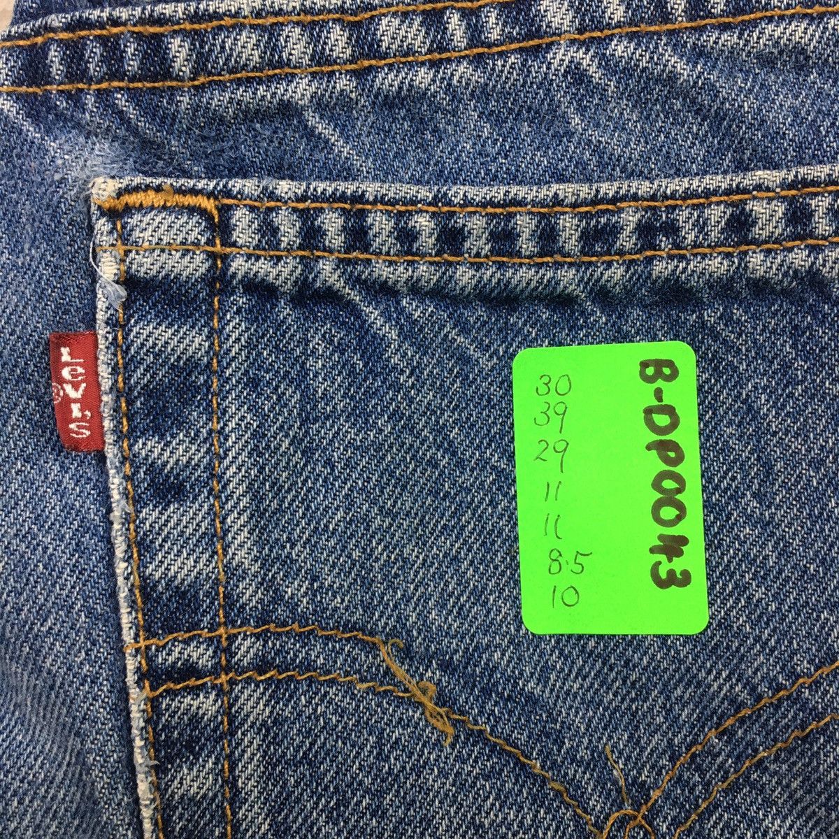Levi's × Levi's Vintage Clothing × Vintage Flare💥Vintage 90s Levis 519 Low Rise Jeans Size US 30 / EU 46 - 12 Thumbnail