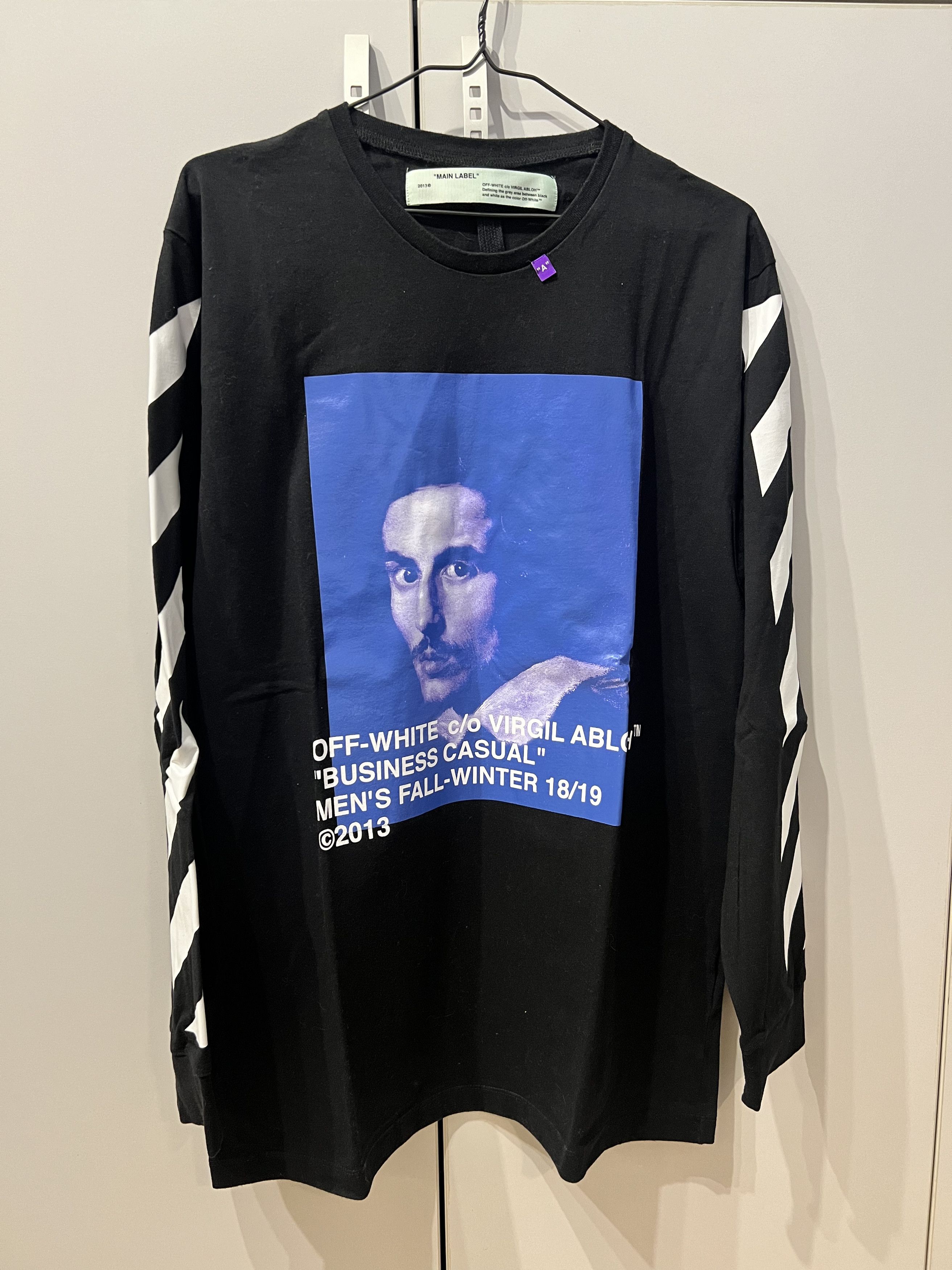 Off White Off White Bernini Long Sleeve T Shirt Grailed