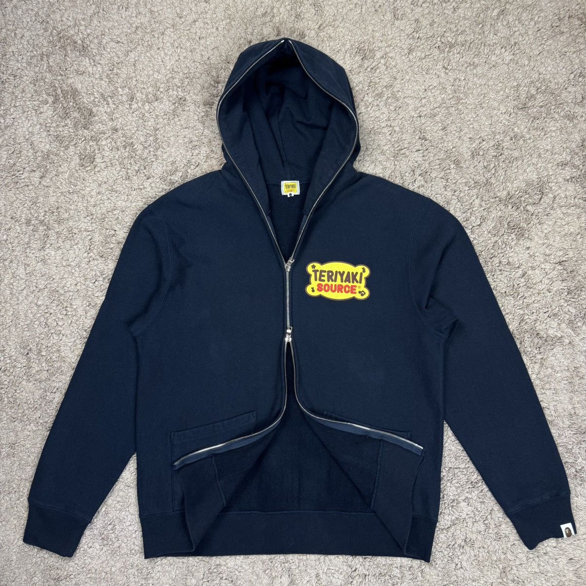 Bape Vintage Bape Teriyaki Source Fullzipper Hoodie Size US M / EU 48-50 / 2 - 1 Thumbnail
