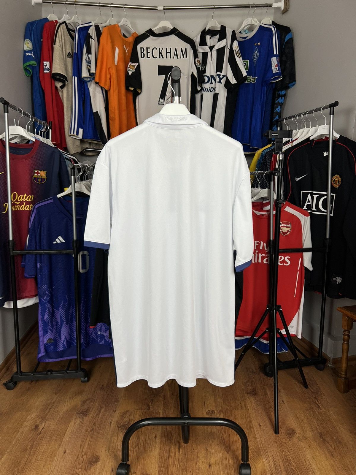 Adidas Soccer Jersey Adidas Real Madrid 2016/17 White Size US XL / EU 56 / 4 - 2 Thumbnail