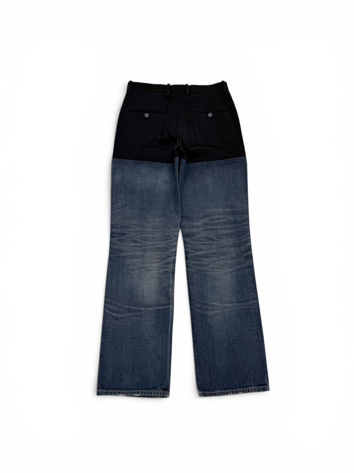 Balenciaga Balenciaga Hybrid Denim Tailored Pants Size US 28 / EU 44 - 2 Thumbnail